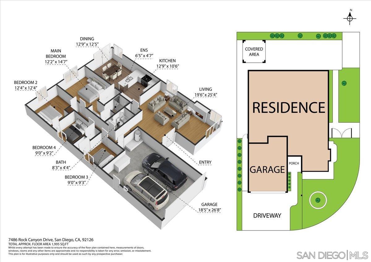 Detail Gallery Image 32 of 32 For 7486  Rock Canyon Drive, San Diego,  CA 92126 - 4 Beds | 2 Baths
