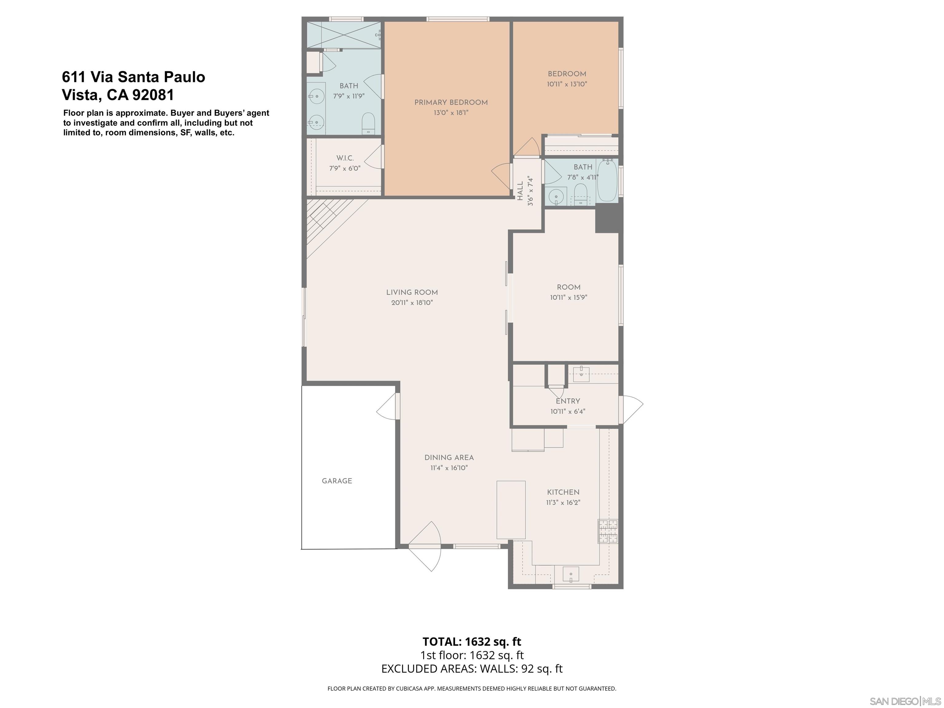 Detail Gallery Image 49 of 49 For 611  via Santa Paulo, Vista,  CA 92081 - 3 Beds | 2 Baths