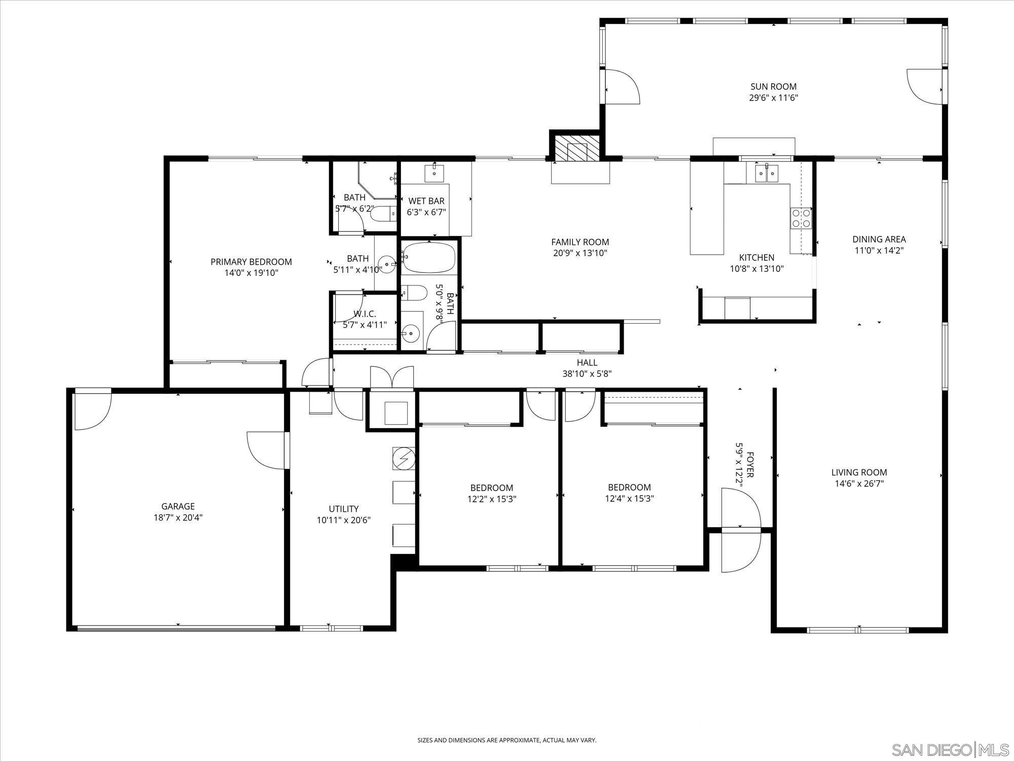 Detail Gallery Image 55 of 55 For 7945  Shadow Hill Dr, La Mesa,  CA 91941 - 3 Beds | 2 Baths