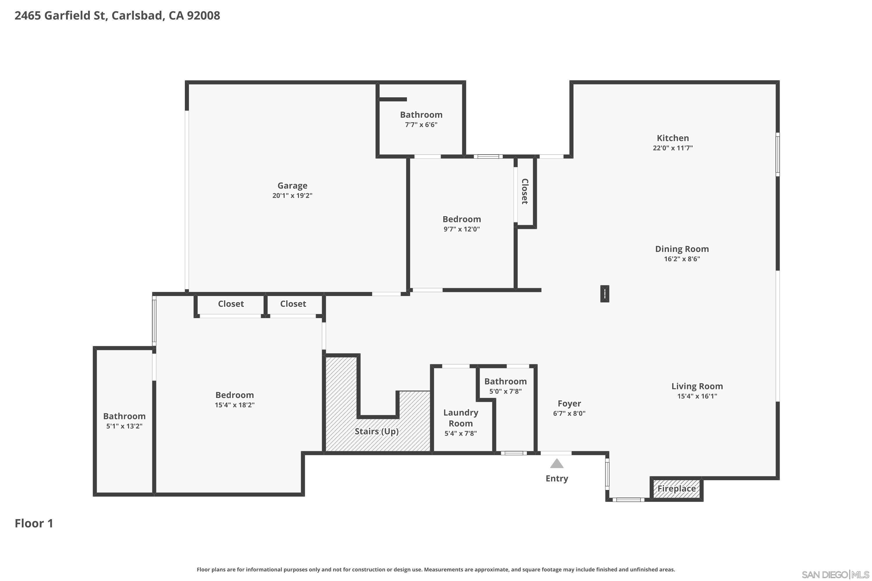 Detail Gallery Image 43 of 45 For 2465  Garfield Street, Carlsbad,  CA 92008 - 4 Beds | 4/2 Baths