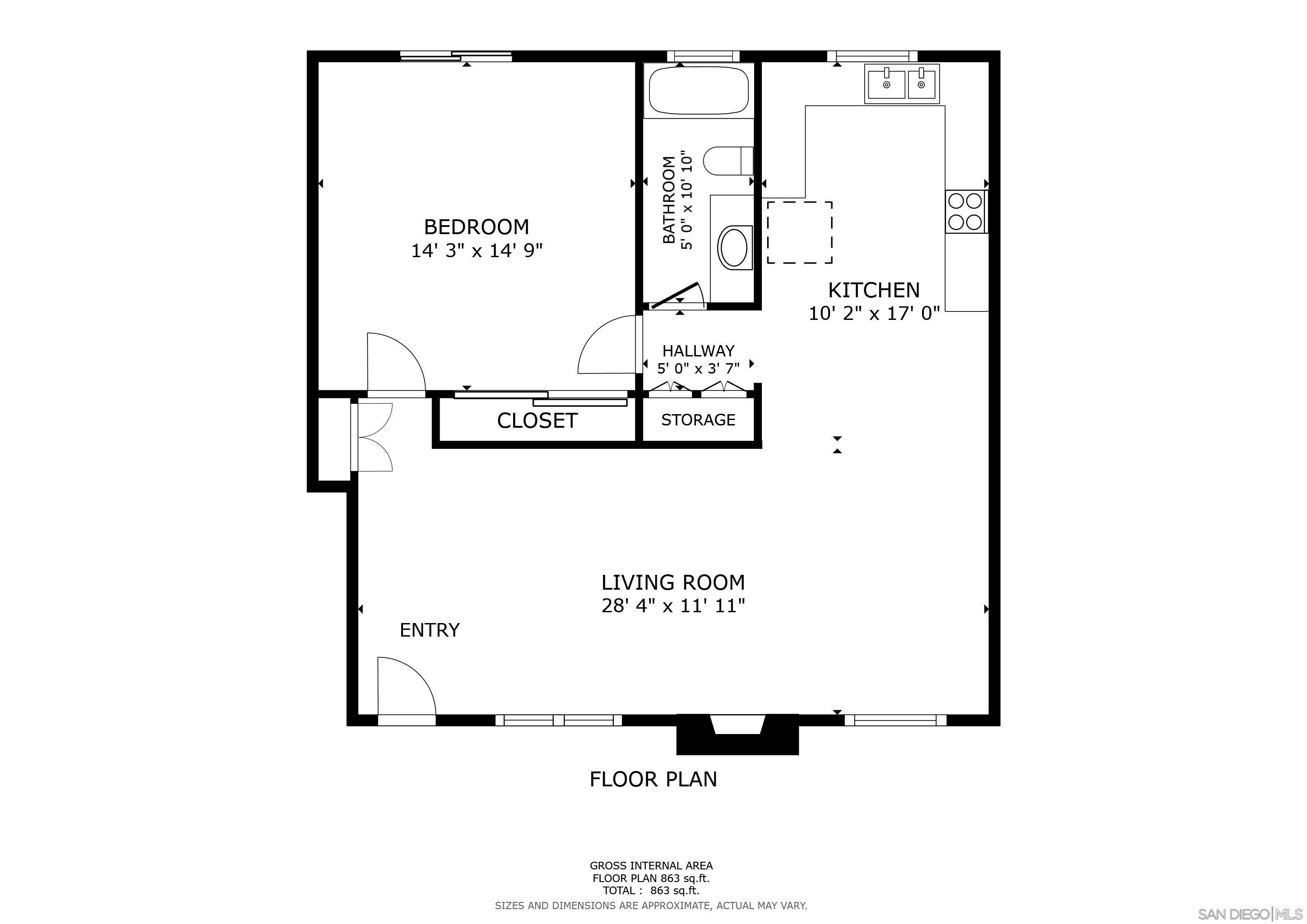 Detail Gallery Image 24 of 24 For 806 E 4th Ave  #10,  Escondido,  CA 92025 - 1 Beds | 1 Baths