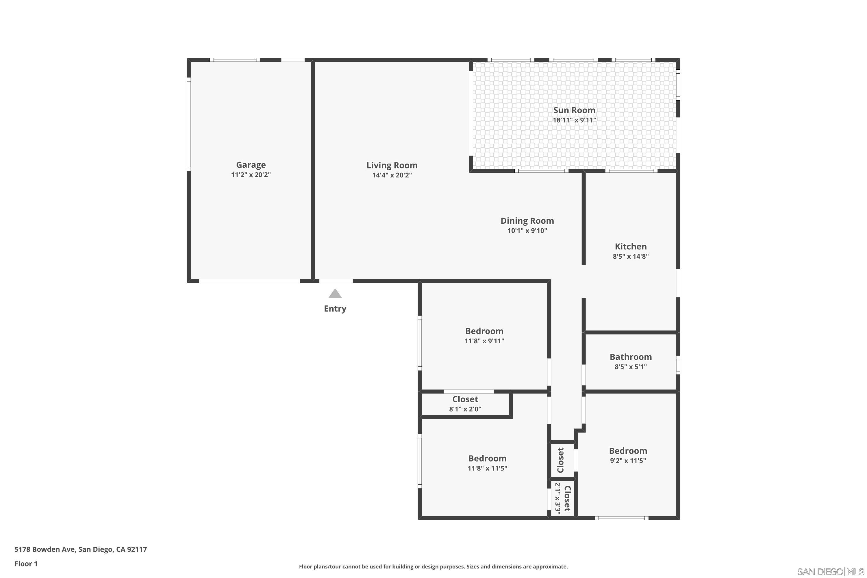 Detail Gallery Image 37 of 37 For 5178  Bowden Avenue, San Diego,  CA 92117 - 3 Beds | 1 Baths