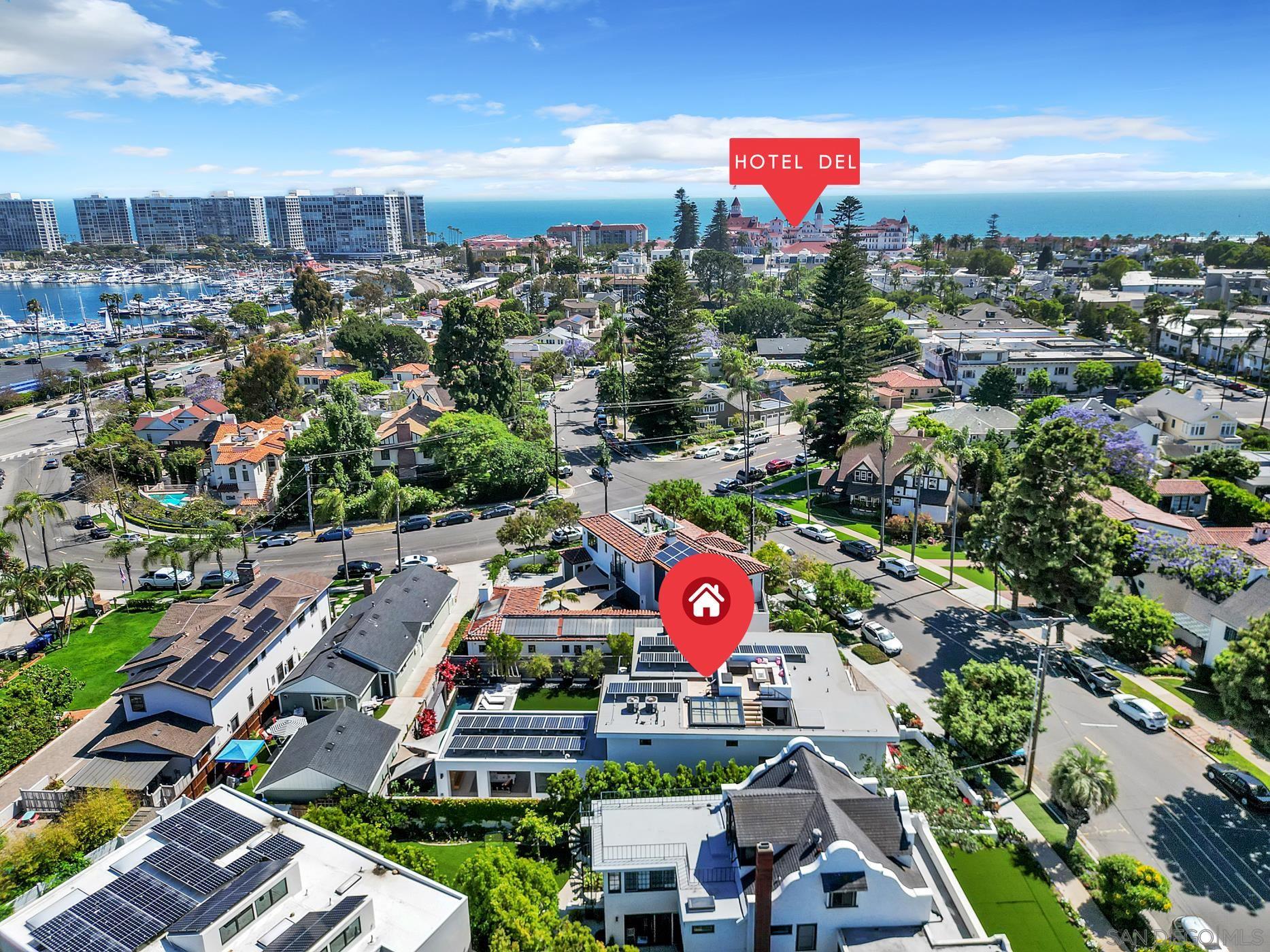 Detail Gallery Image 60 of 61 For 969  Adella Ave, Coronado,  CA 92118 - 6 Beds | 5/2 Baths