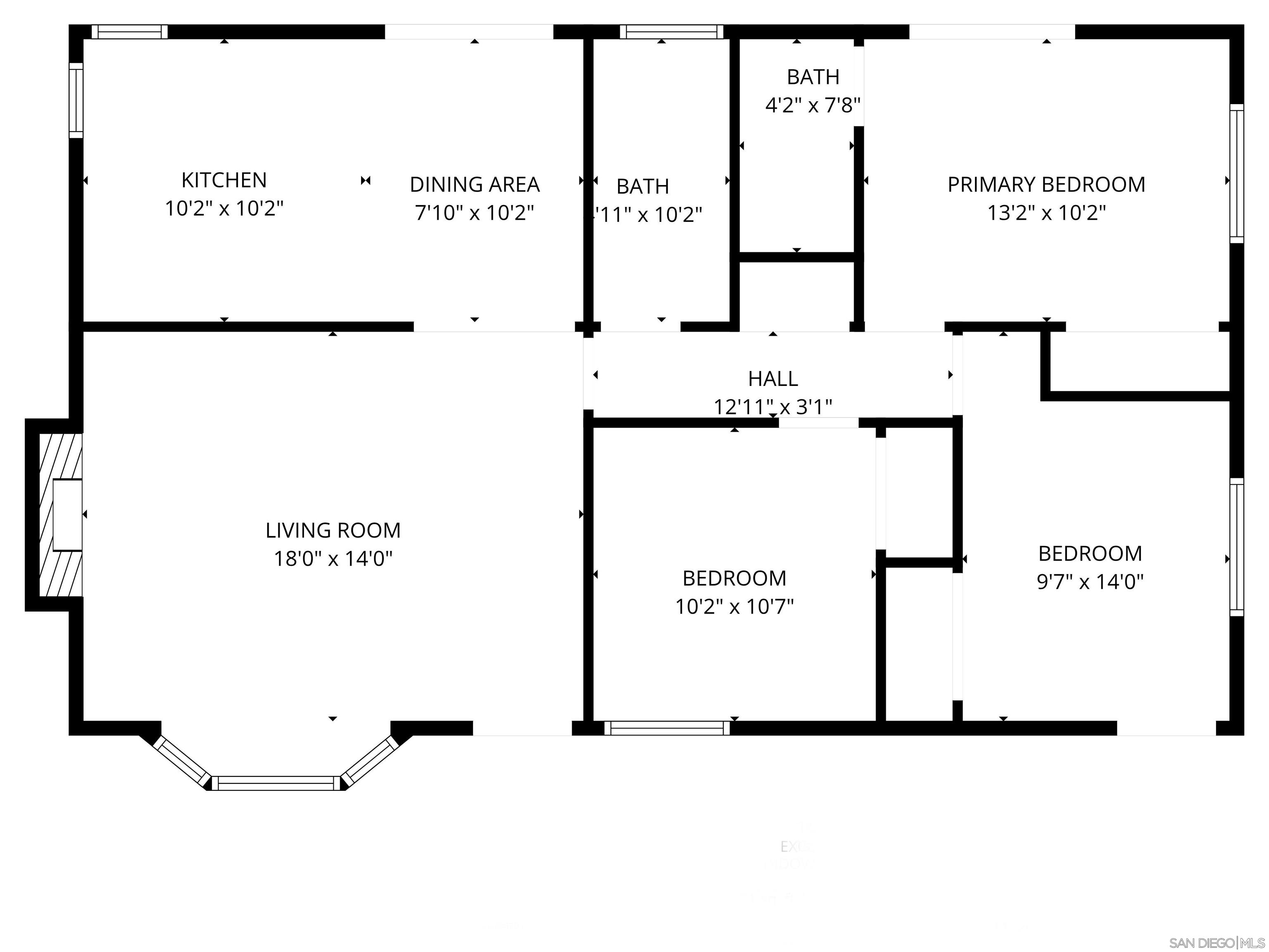 Detail Gallery Image 8 of 75 For 2291  Cardinal, San Diego,  CA 92123 - 3 Beds | 2 Baths