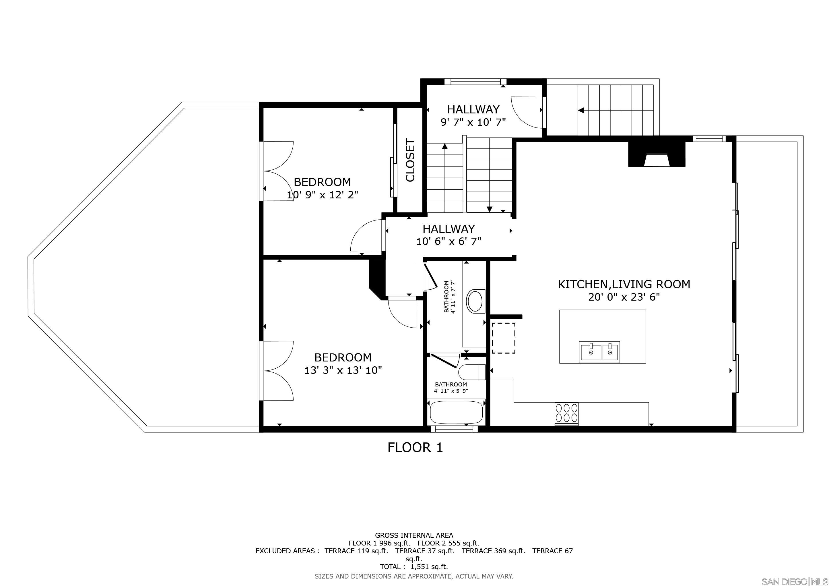 Detail Gallery Image 27 of 28 For 4767  Ingulf St, San Diego,  CA 92110 - 3 Beds | 2 Baths