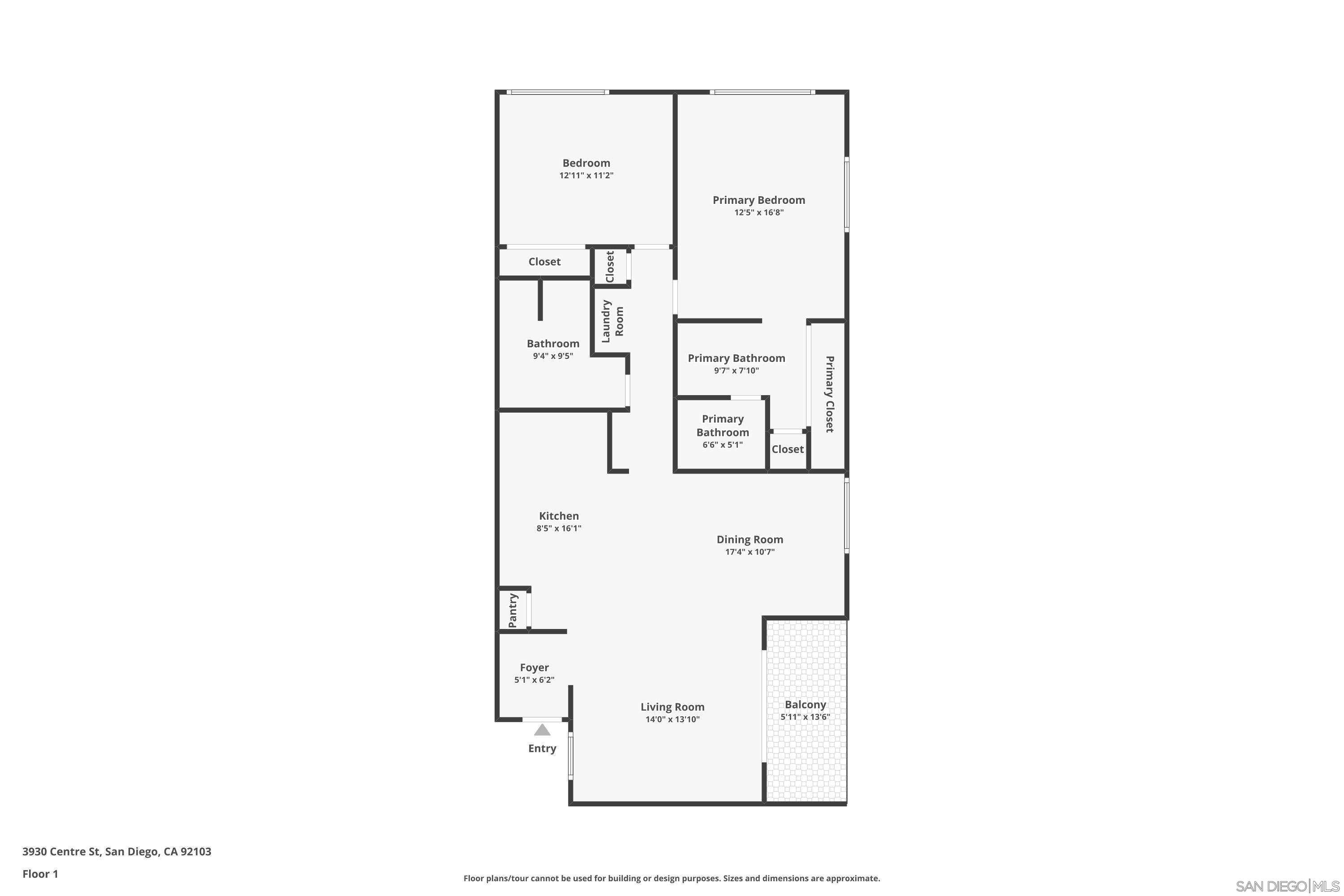 Detail Gallery Image 28 of 28 For 3930  Centre St  #307,  San Diego,  CA 92103 - 2 Beds | 2 Baths