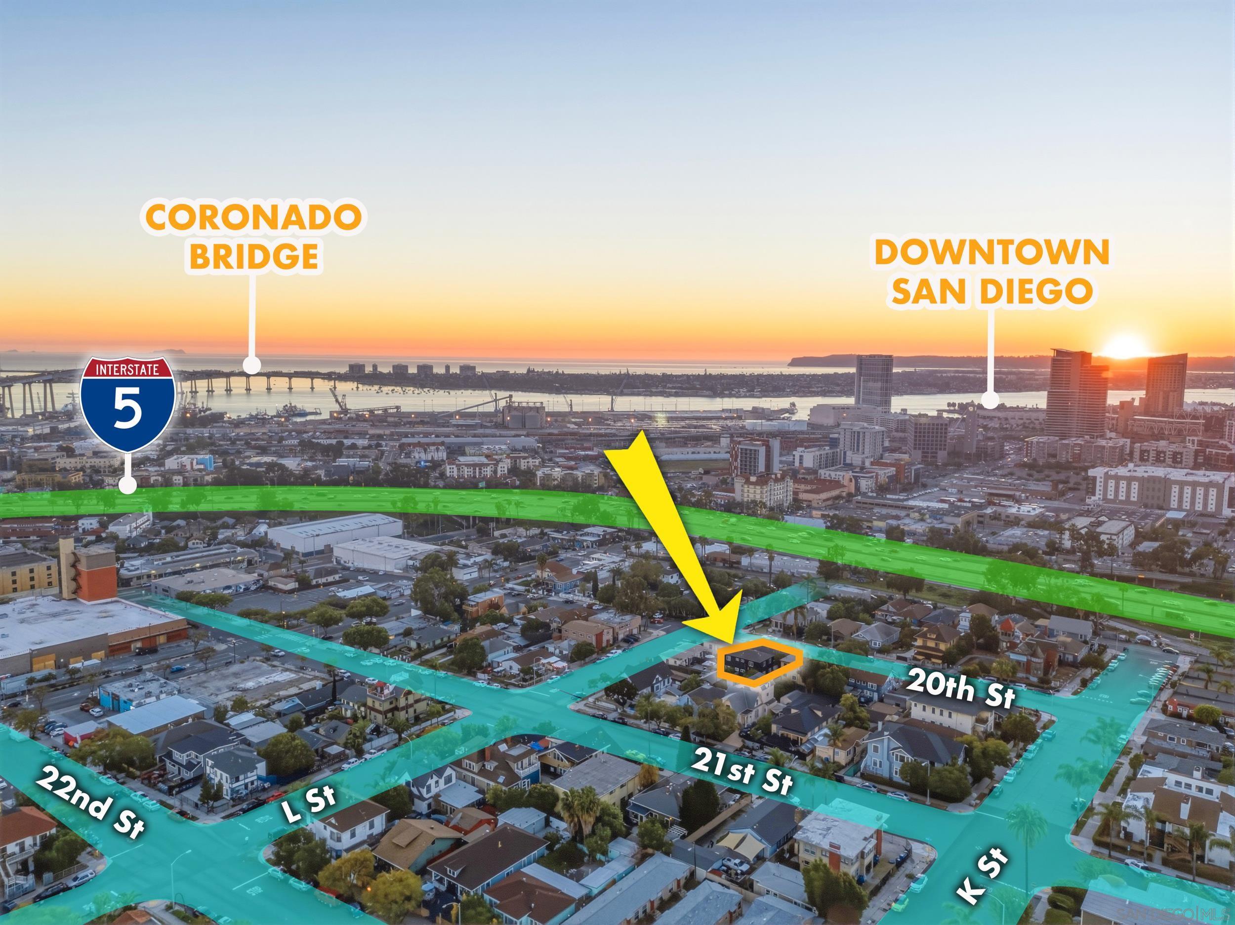 Detail Gallery Image 3 of 23 For 215-21  20th St, San Diego,  CA 92102 - – Beds | – Baths