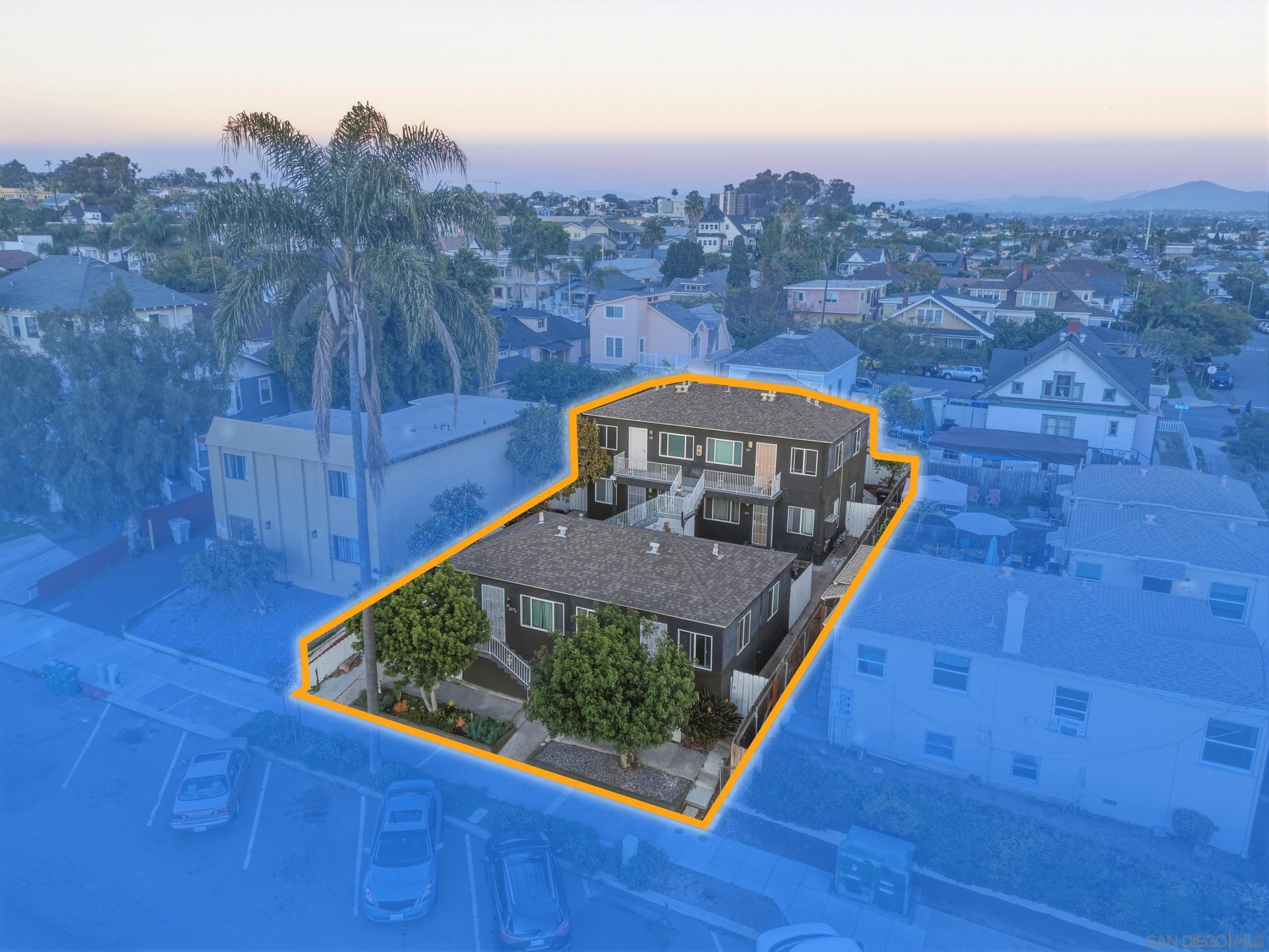 Detail Gallery Image 4 of 23 For 215-21  20th St, San Diego,  CA 92102 - – Beds | – Baths