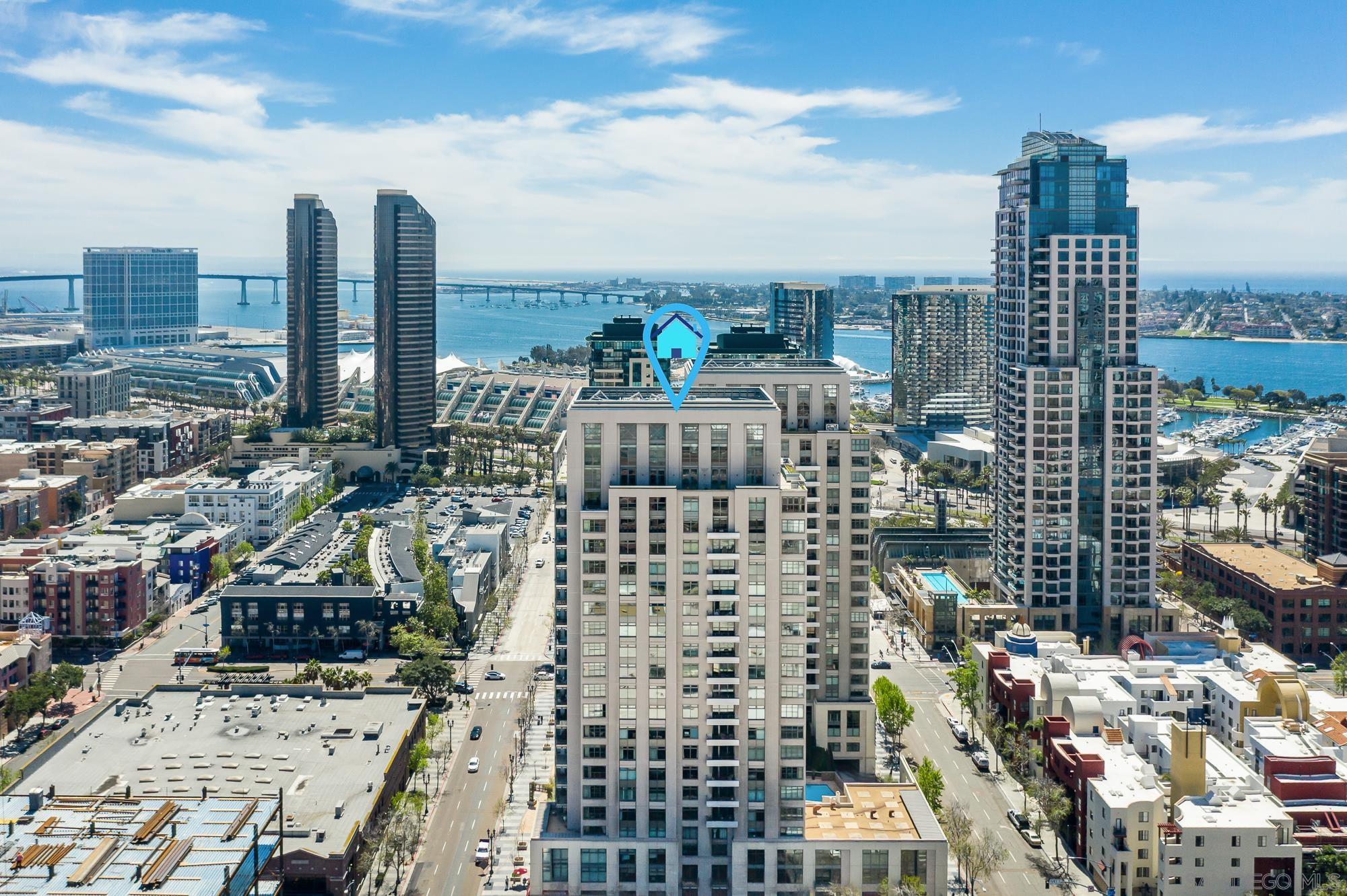 Detail Gallery Image 41 of 49 For 645  Front St  #606,  San Diego,  CA 92101 - 2 Beds | 2/1 Baths