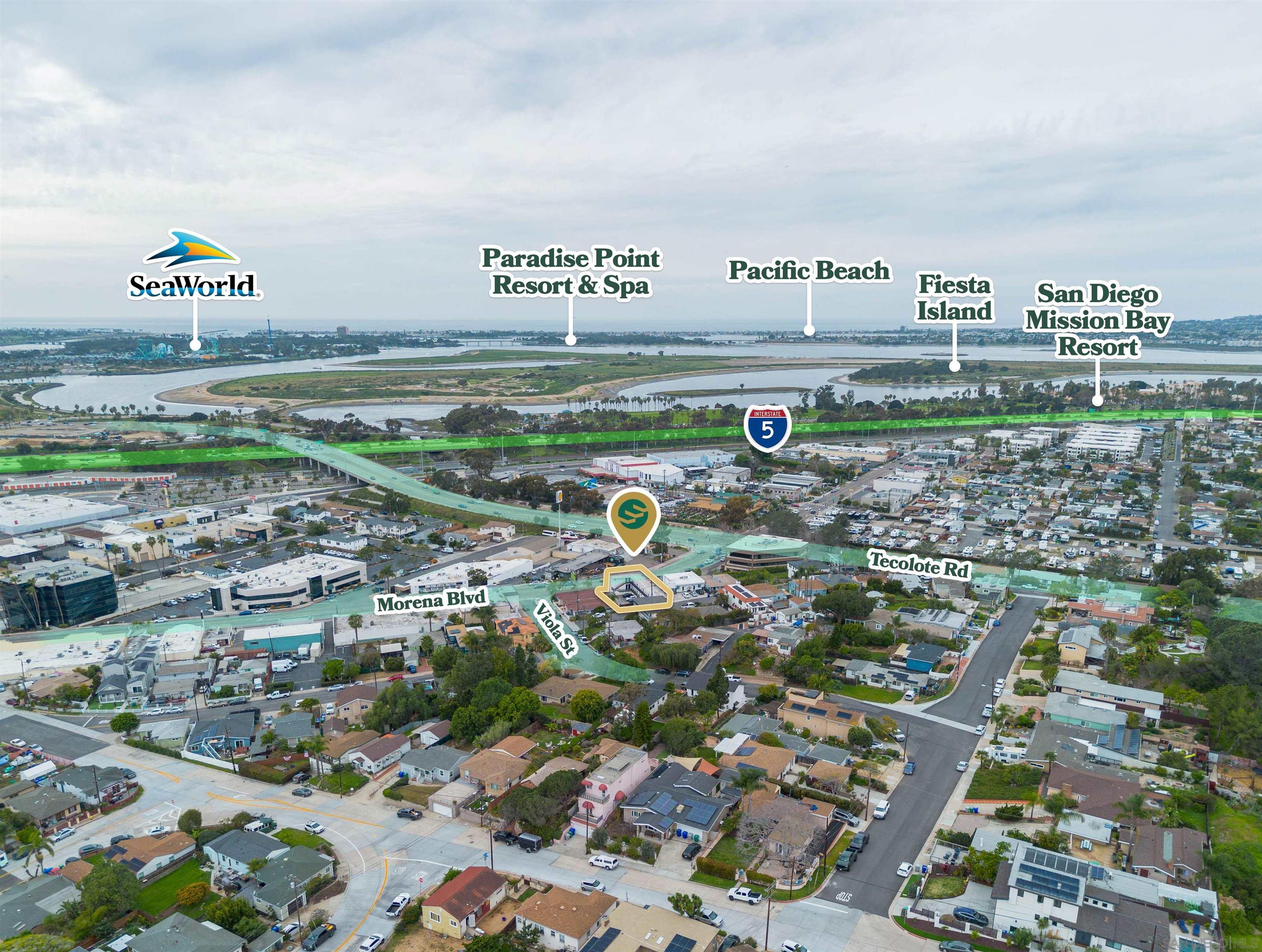 Detail Gallery Image 9 of 19 For 1315  Morena Blvd, San Diego,  CA 92110 - – Beds | – Baths