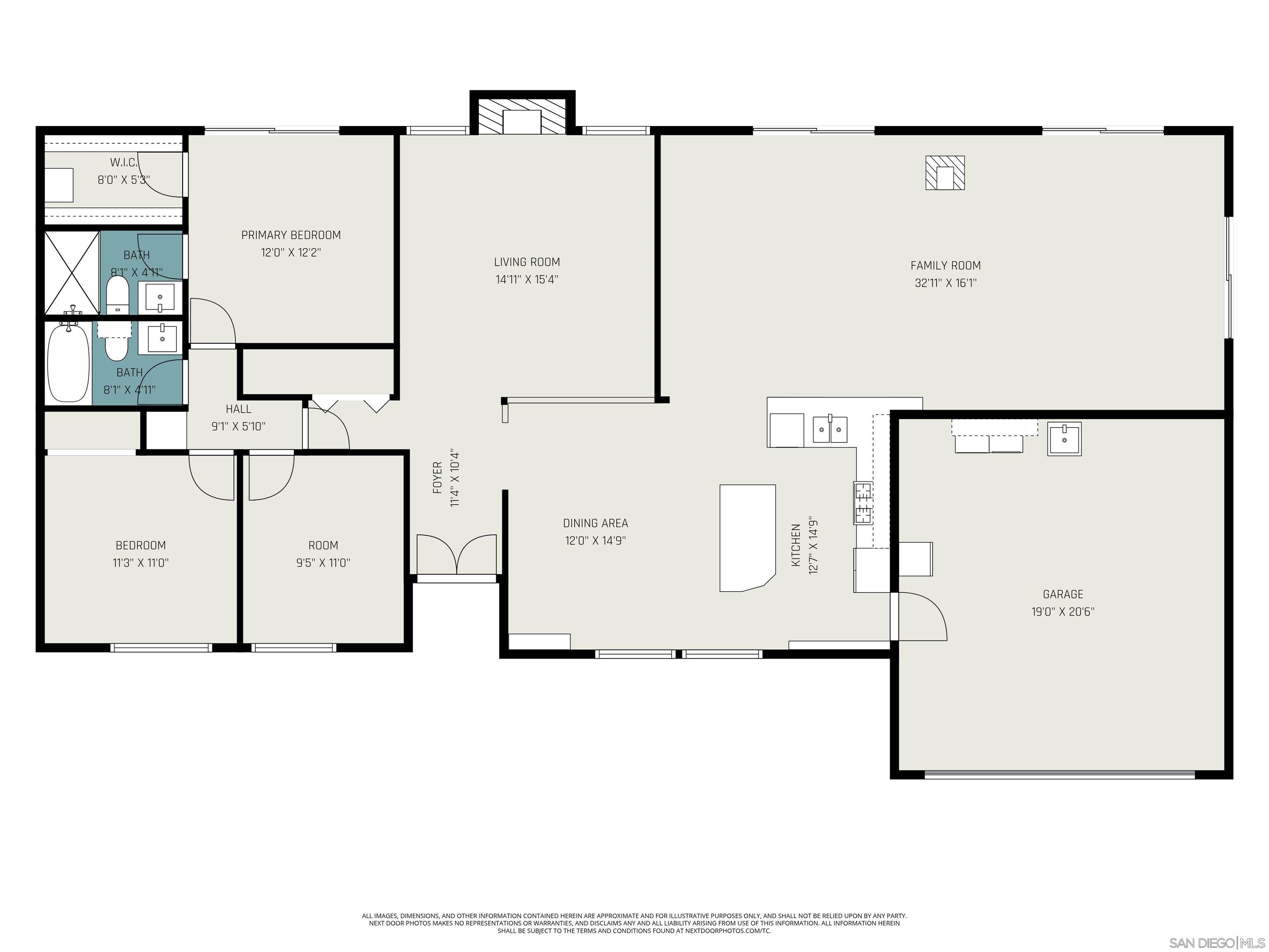 Detail Gallery Image 3 of 28 For 9939  Crestlane Court, Spring Valley,  CA 91977 - 3 Beds | 2 Baths