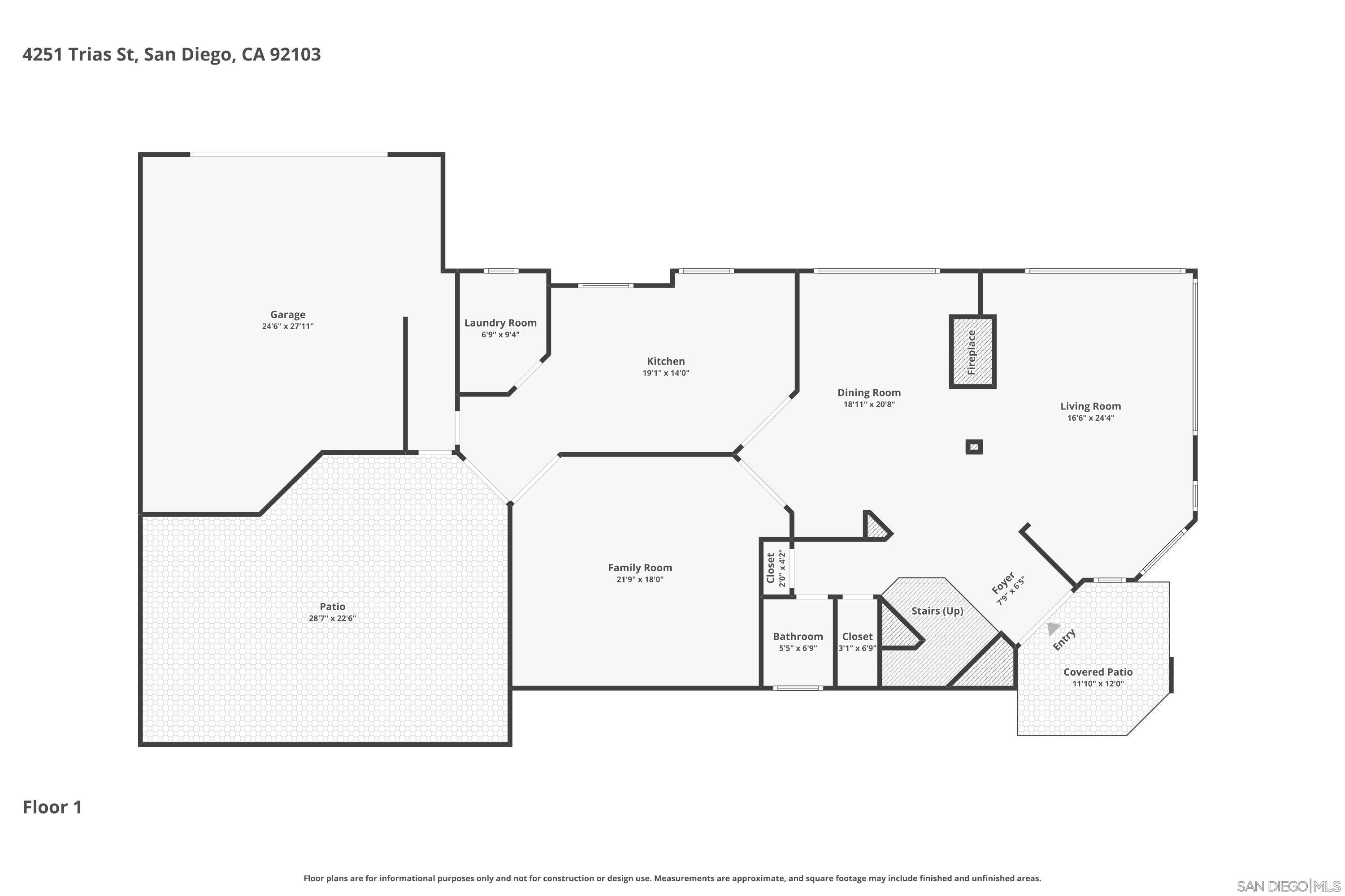 Detail Gallery Image 51 of 52 For 4251  Trias St, San Diego,  CA 92103 - 3 Beds | 3/1 Baths