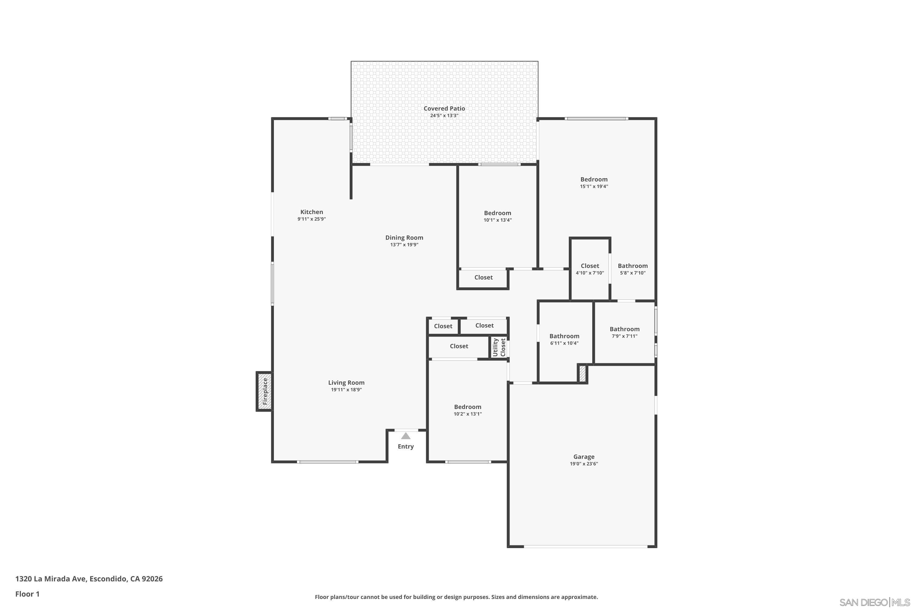 Detail Gallery Image 44 of 44 For 1320  La Mirada Ave, Escondido,  CA 92026 - 3 Beds | 2 Baths