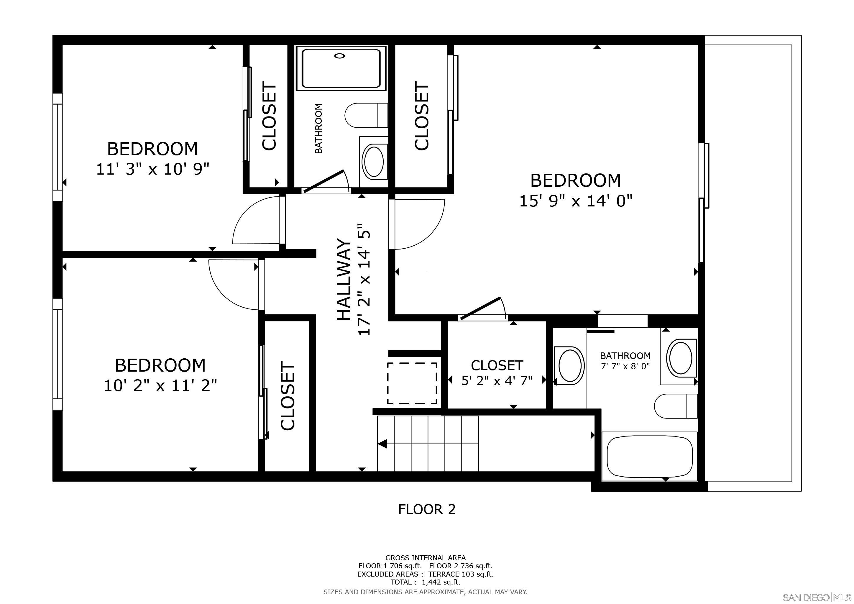Detail Gallery Image 36 of 36 For 835  E Ave  #B,  Coronado,  CA 92118 - 3 Beds | 2/1 Baths
