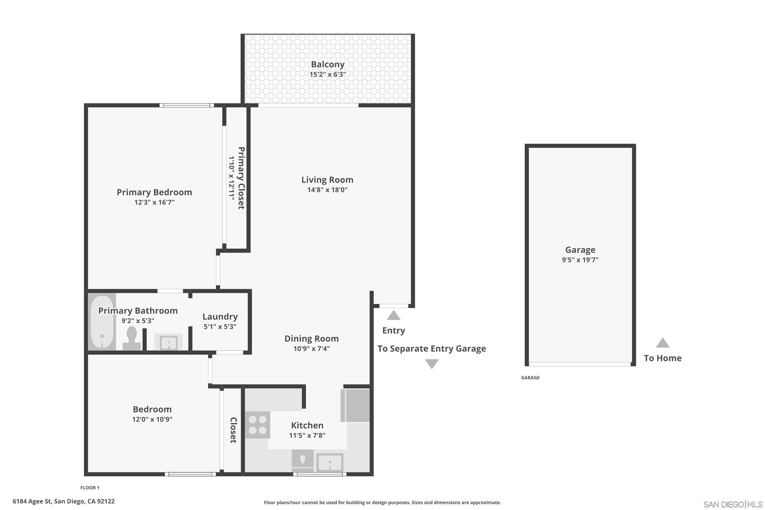 Detail Gallery Image 32 of 48 For 6184  Agee St  #186,  San Diego,  CA 92122 - 2 Beds | 1 Baths