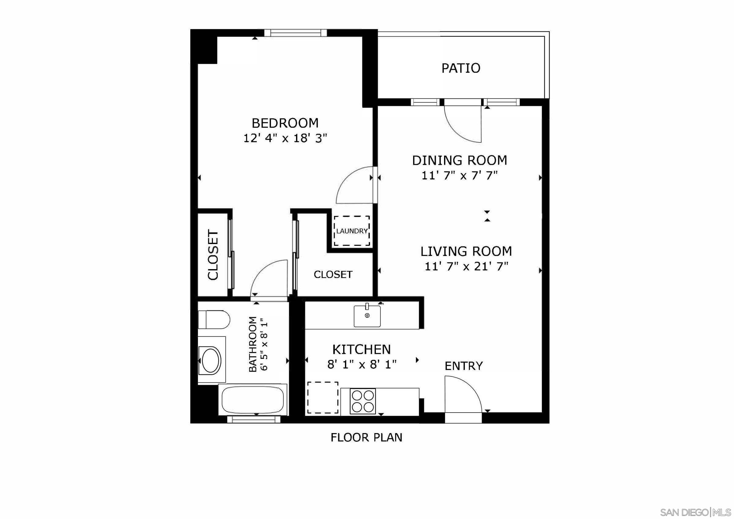 Detail Gallery Image 22 of 37 For 425 W Beech  #1607,  San Diego,  CA 92101 - 1 Beds | 1 Baths