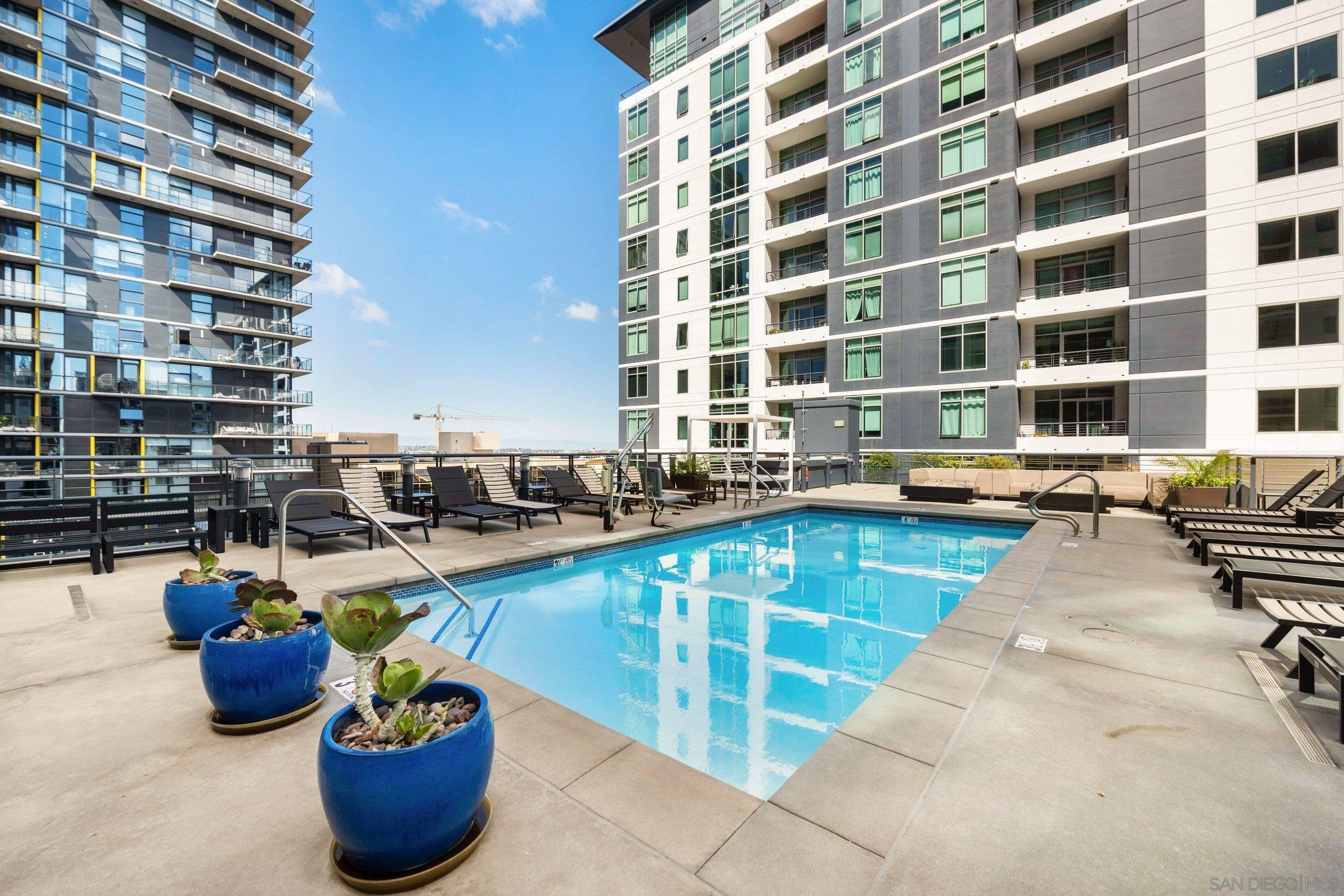 Detail Gallery Image 34 of 37 For 425 W Beech  #1607,  San Diego,  CA 92101 - 1 Beds | 1 Baths