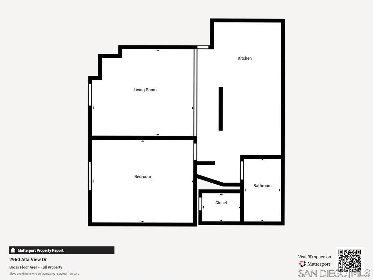 Detail Gallery Image 30 of 30 For 2950  Alta View Dr  #H202,  San Diego,  CA 92139 - 1 Beds | 1 Baths