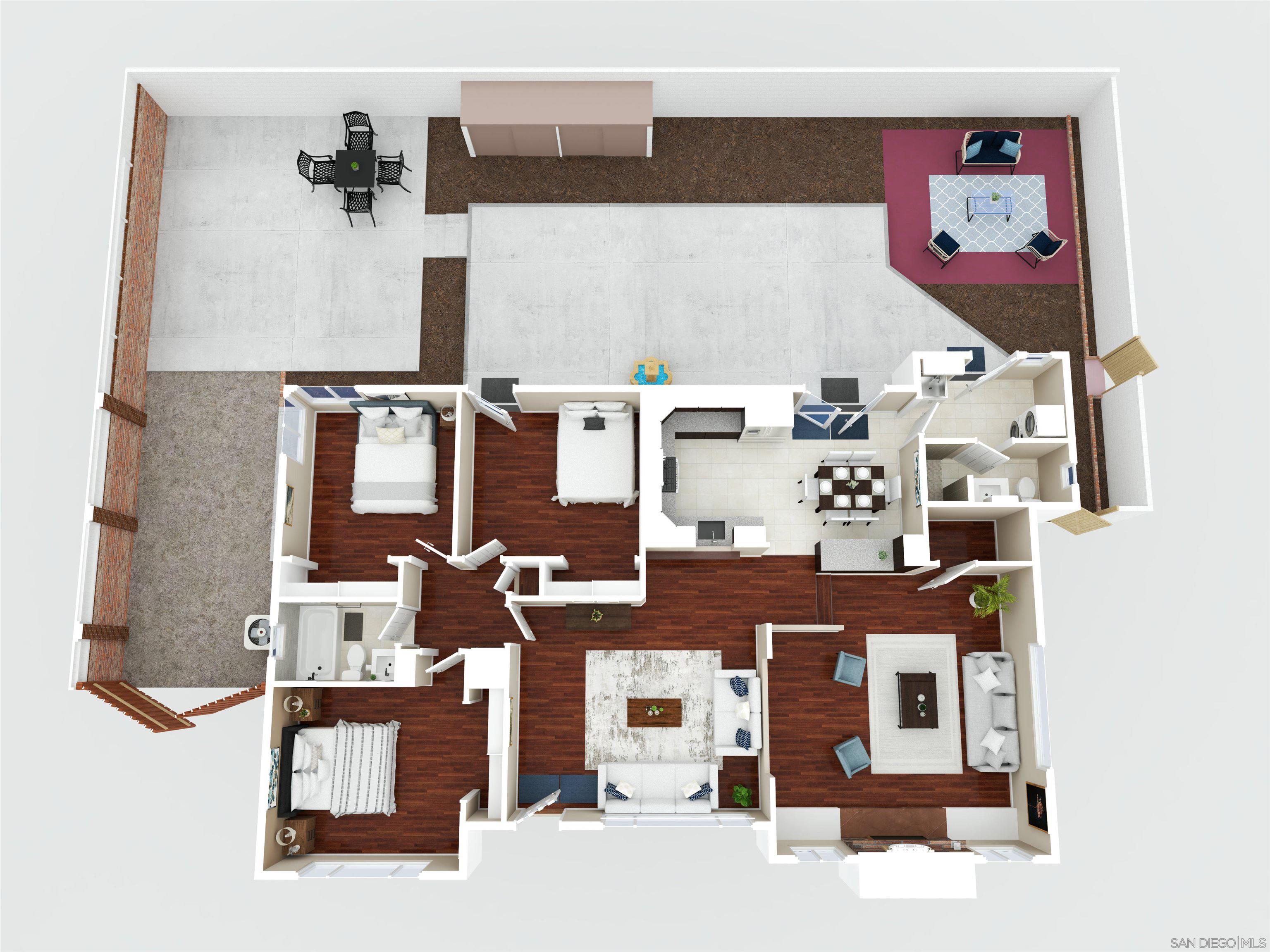 Detail Gallery Image 2 of 51 For 6411  Bradford Street, San Diego,  CA 92115 - 3 Beds | 2 Baths