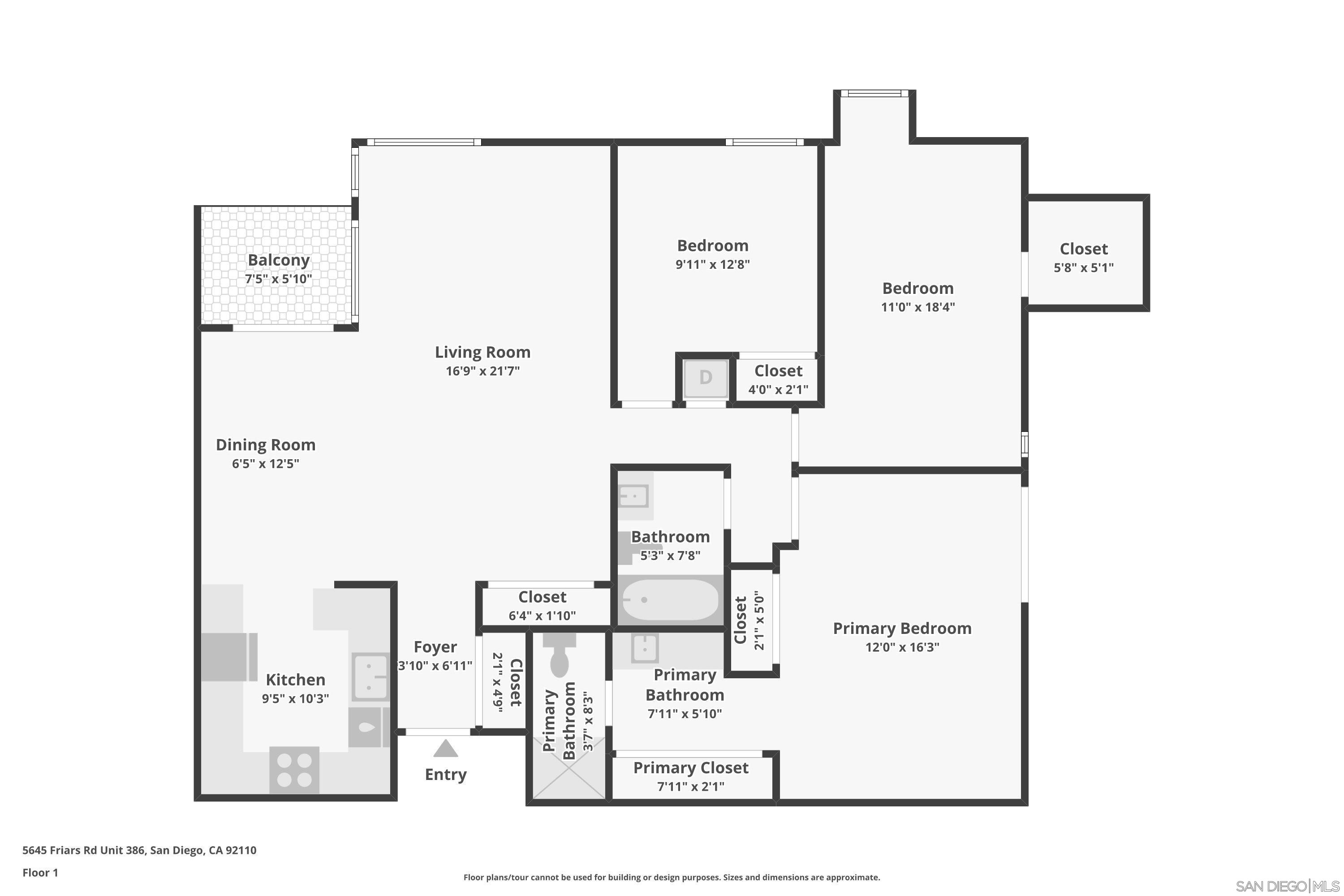 Detail Gallery Image 43 of 72 For 5645  Friars Rd  #386,  San Diego,  CA 92110 - 3 Beds | 2 Baths