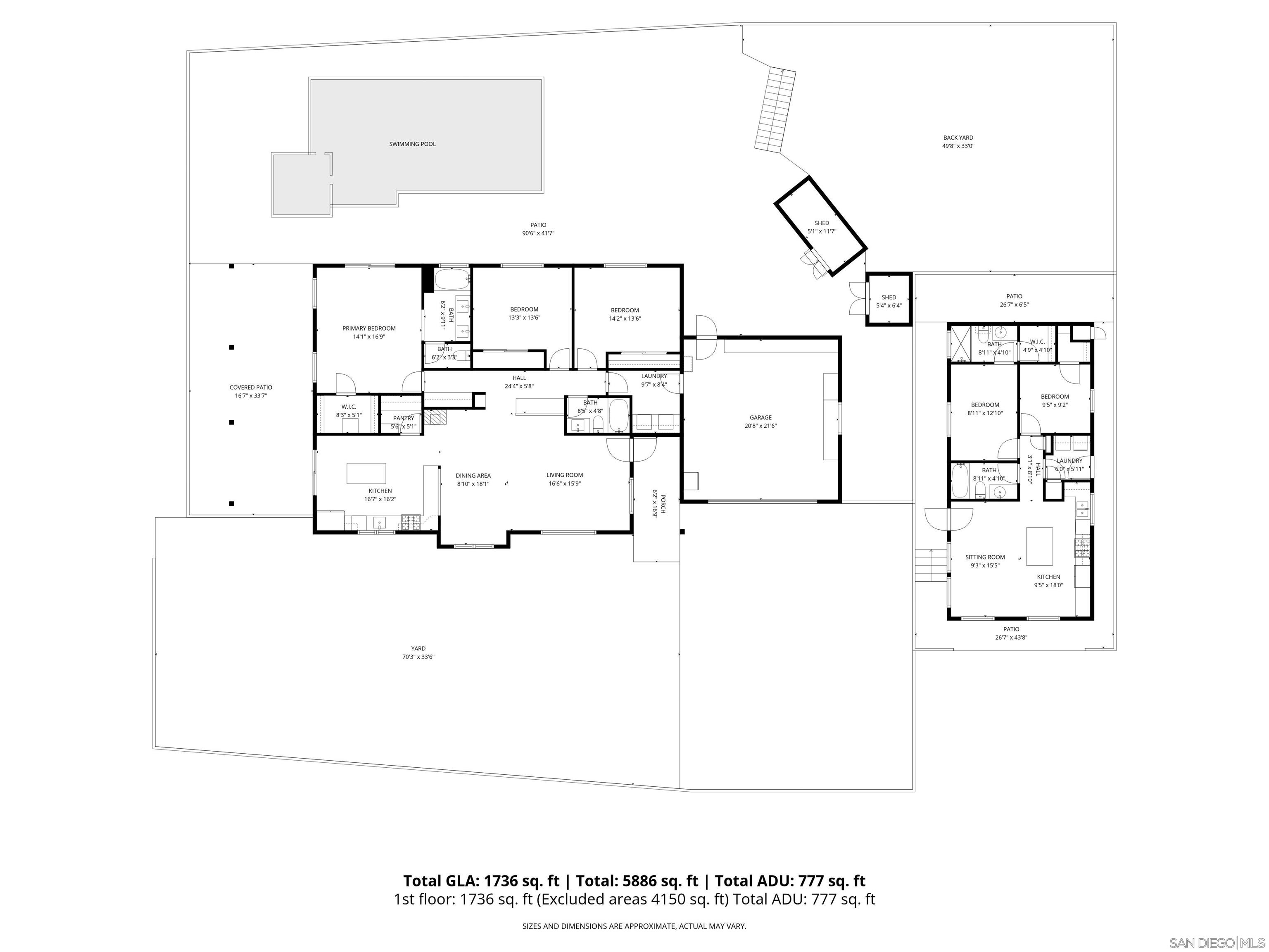 Detail Gallery Image 4 of 61 For 12308  Topa Hill, Lakeside,  CA 92040 - 5 Beds | 4 Baths