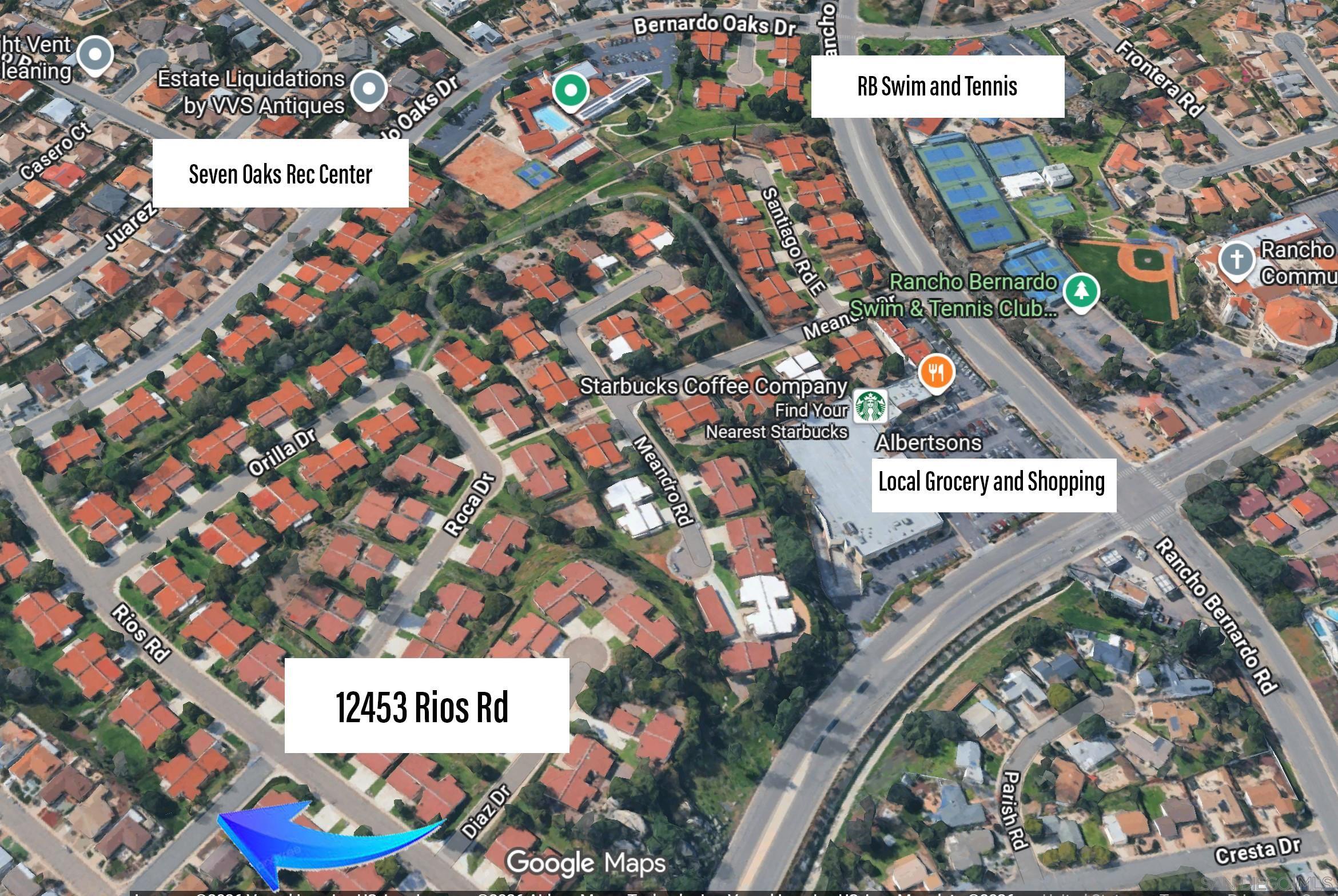 Detail Gallery Image 35 of 37 For 12453  Rios Rd, San Diego,  CA 92128 - 2 Beds | 2 Baths