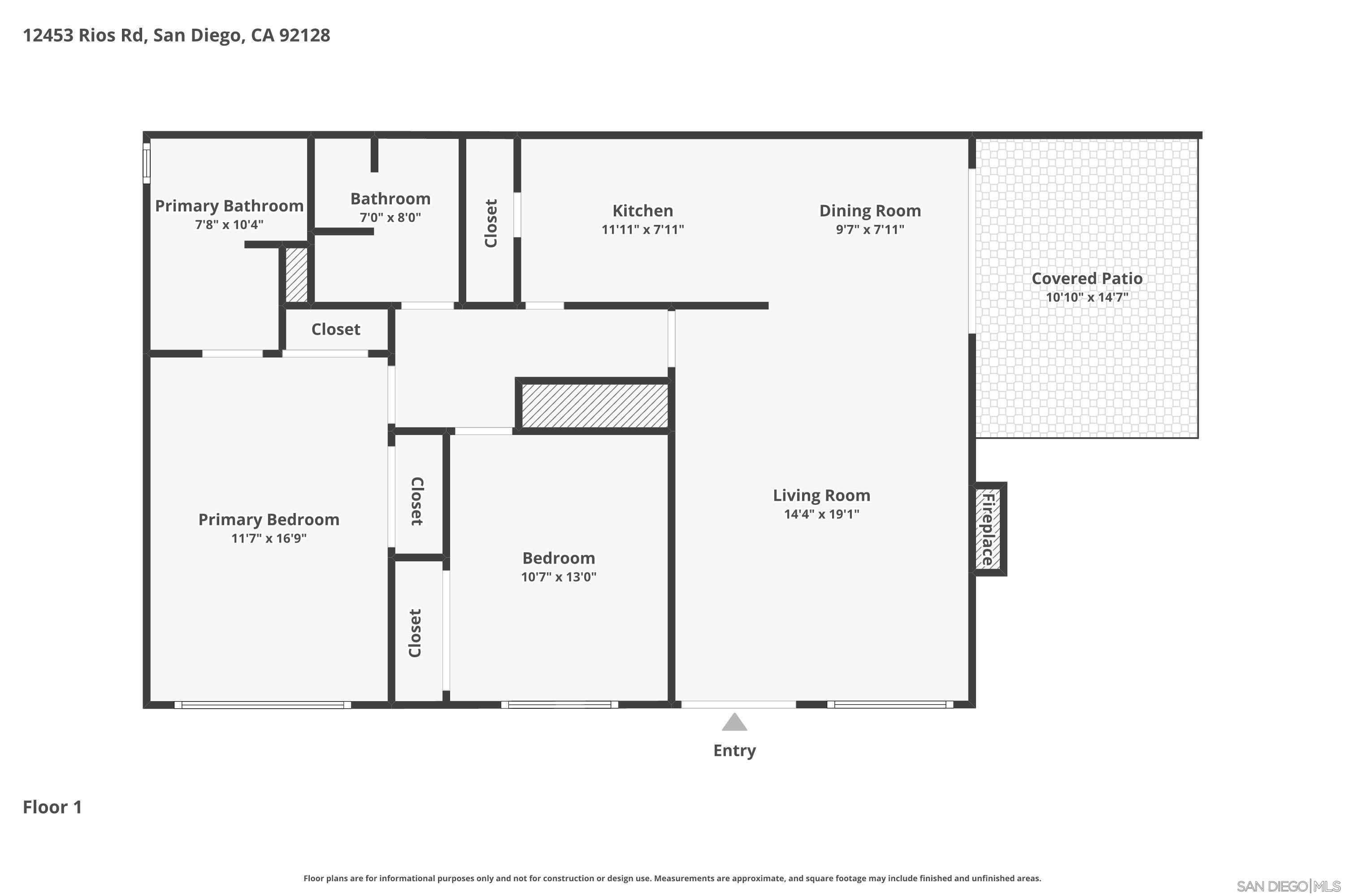 Detail Gallery Image 37 of 37 For 12453  Rios Rd, San Diego,  CA 92128 - 2 Beds | 2 Baths