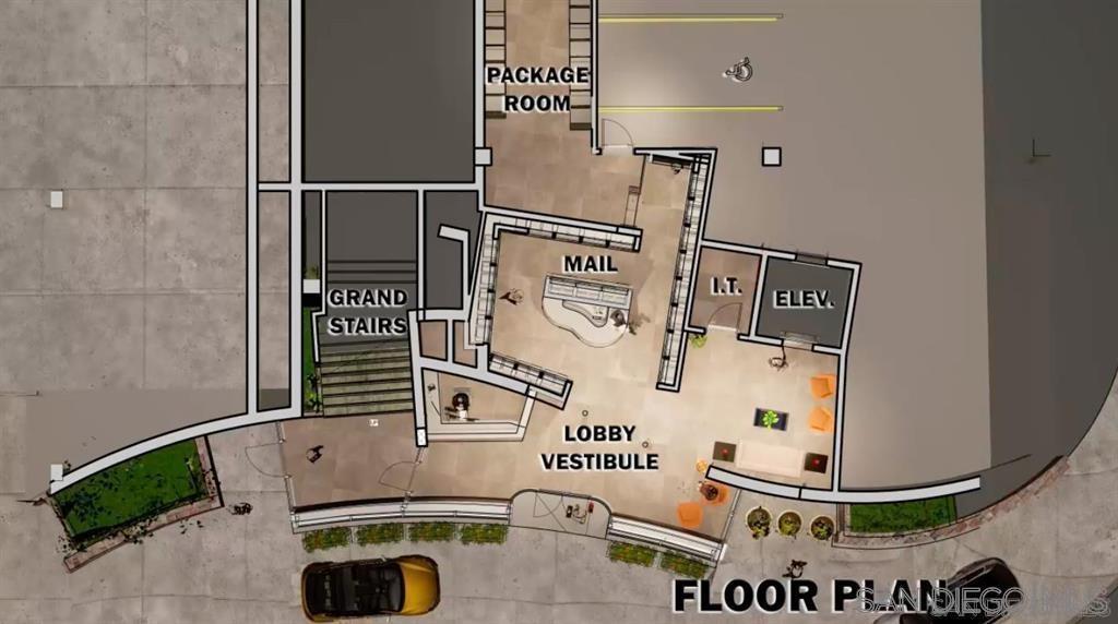 Detail Gallery Image 43 of 44 For 645  Front Street  #1705,  San Diego,  CA 92101 - 2 Beds | 2/1 Baths