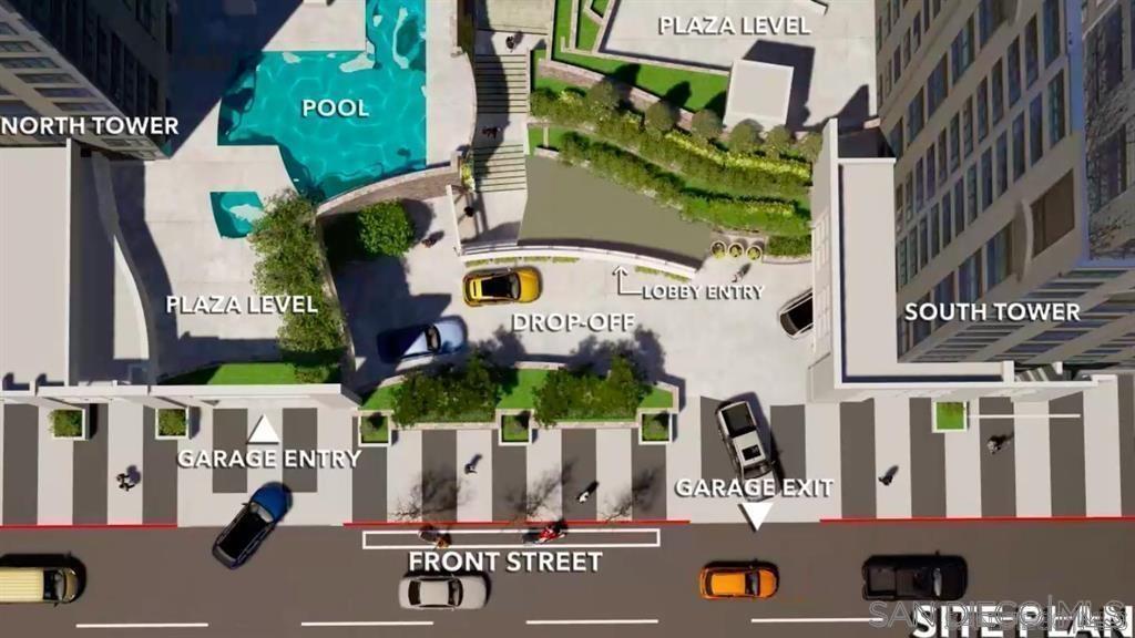 Detail Gallery Image 44 of 44 For 645  Front Street  #1705,  San Diego,  CA 92101 - 2 Beds | 2/1 Baths