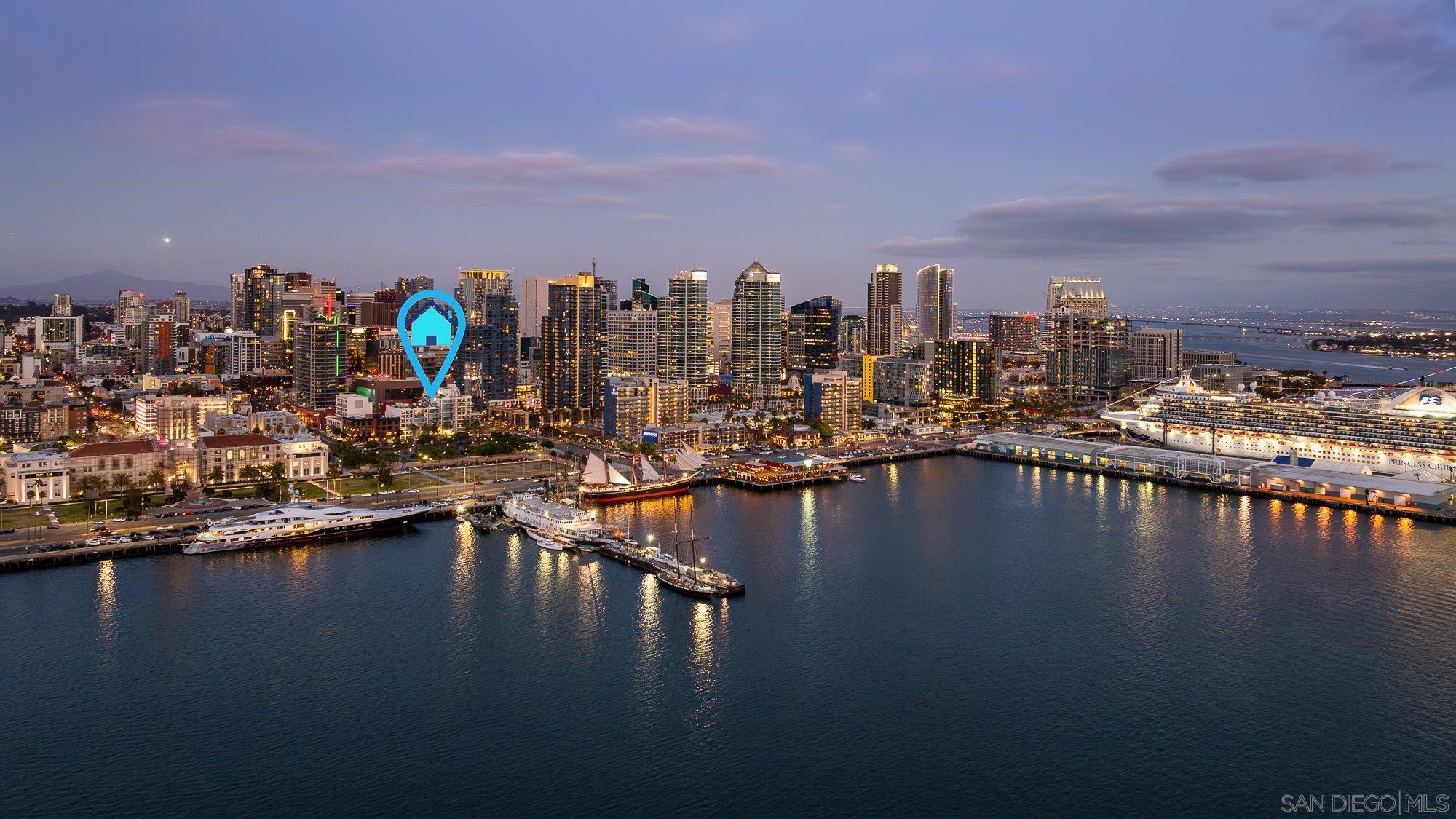 Detail Gallery Image 30 of 49 For 1431  Pacific Hwy  #903,  San Diego,  CA 92101 - 1 Beds | 1 Baths