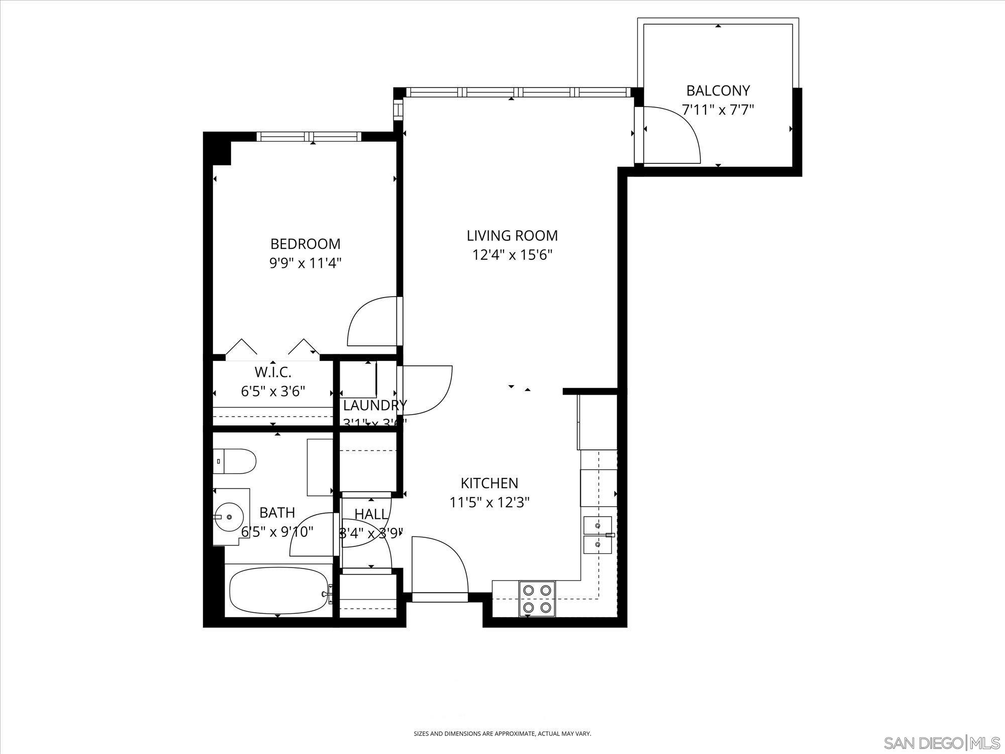 Detail Gallery Image 49 of 49 For 1431  Pacific Hwy  #903,  San Diego,  CA 92101 - 1 Beds | 1 Baths