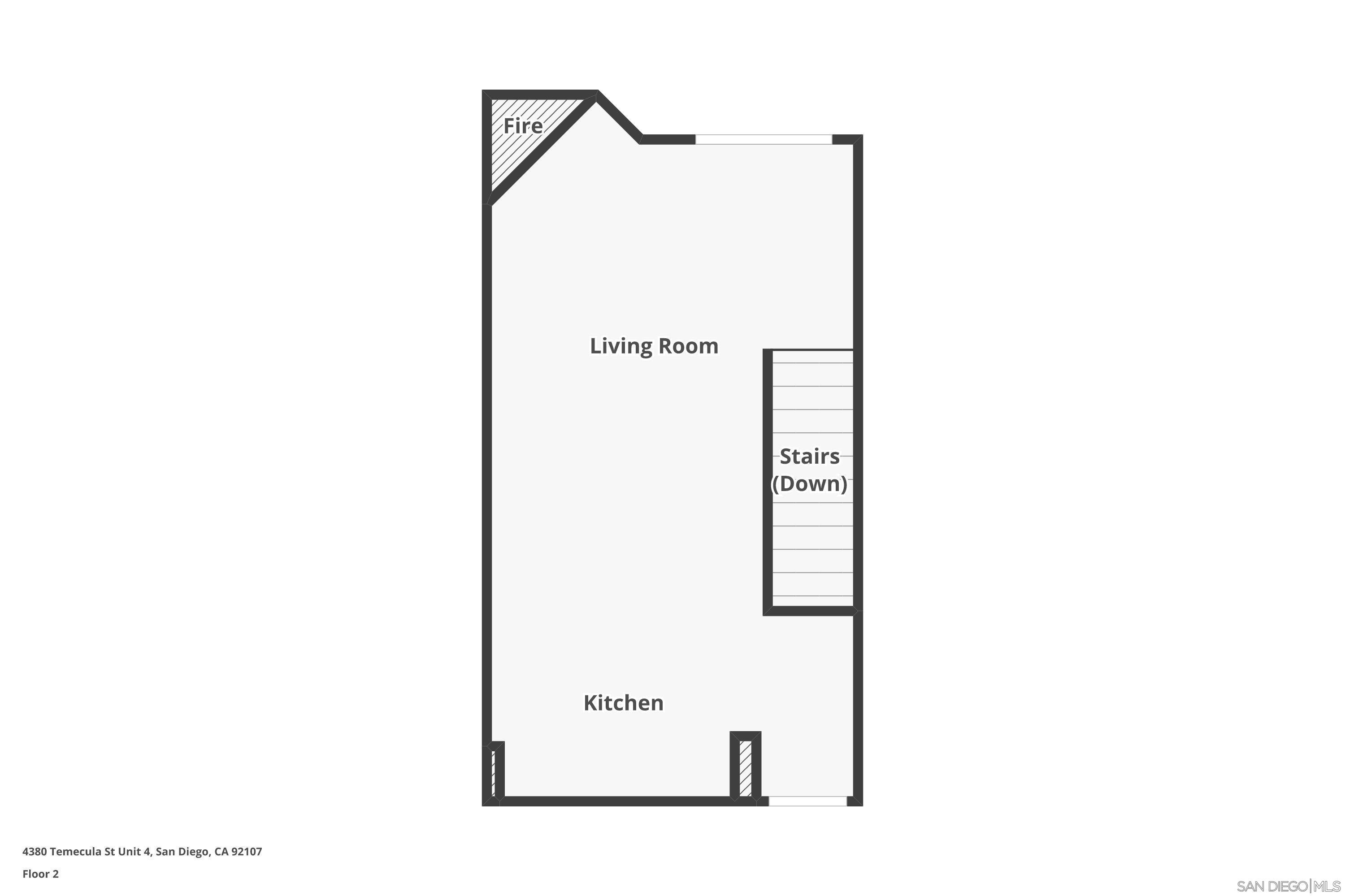 Detail Gallery Image 22 of 23 For 4380  Temecula St  #4,  San Diego,  CA 92107 - 1 Beds | 1 Baths
