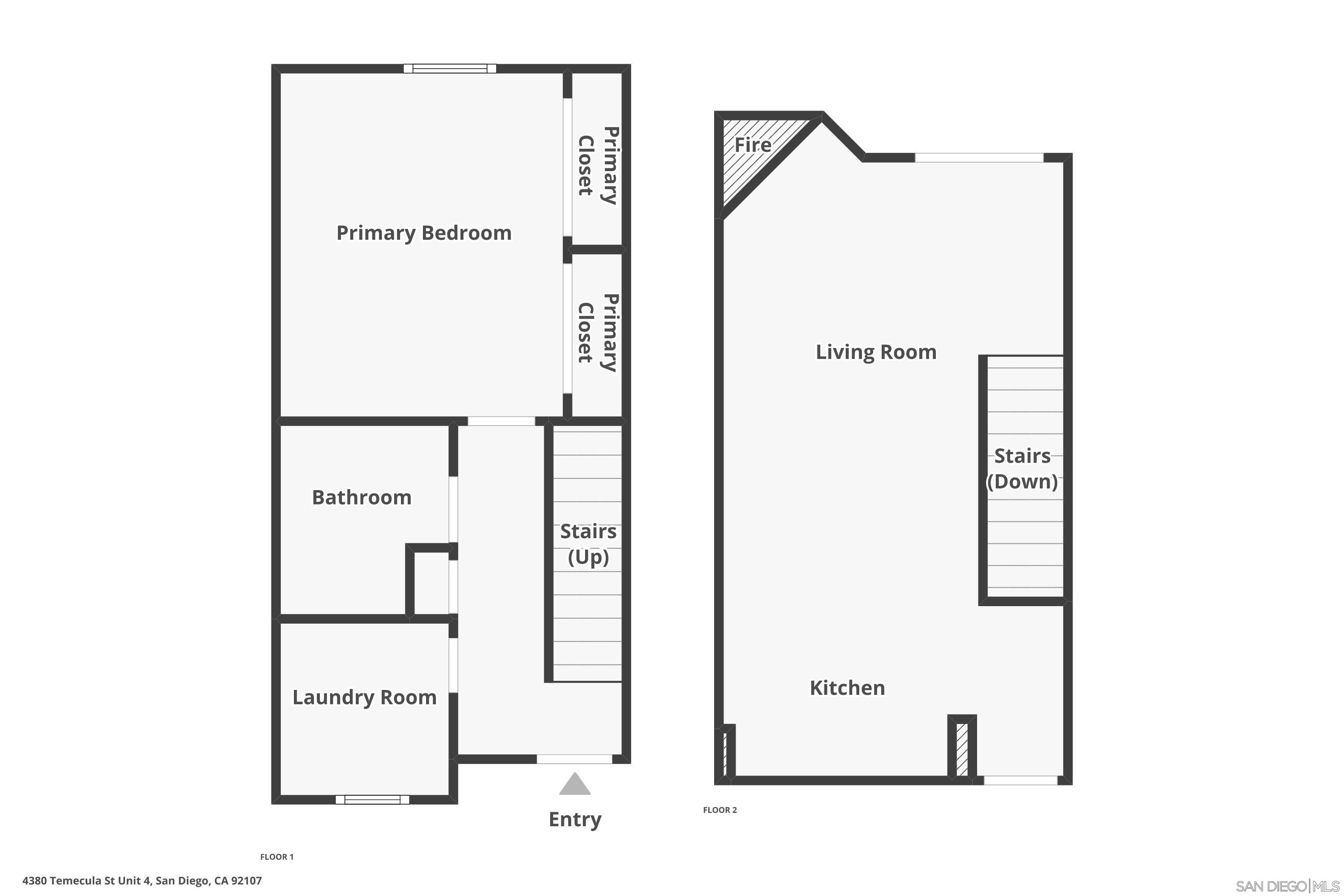 Detail Gallery Image 23 of 23 For 4380  Temecula St  #4,  San Diego,  CA 92107 - 1 Beds | 1 Baths