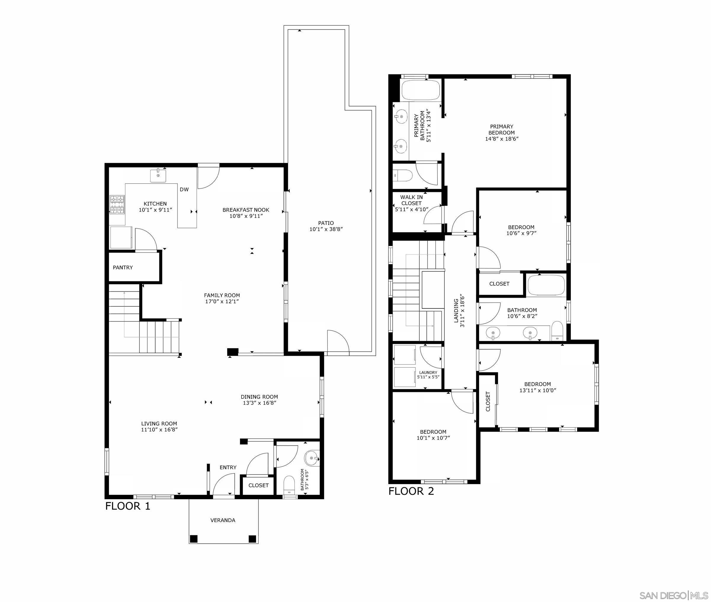 Detail Gallery Image 27 of 34 For 1942  Parker Mountain, Chula Vista,  CA 91913 - 4 Beds | 2/1 Baths