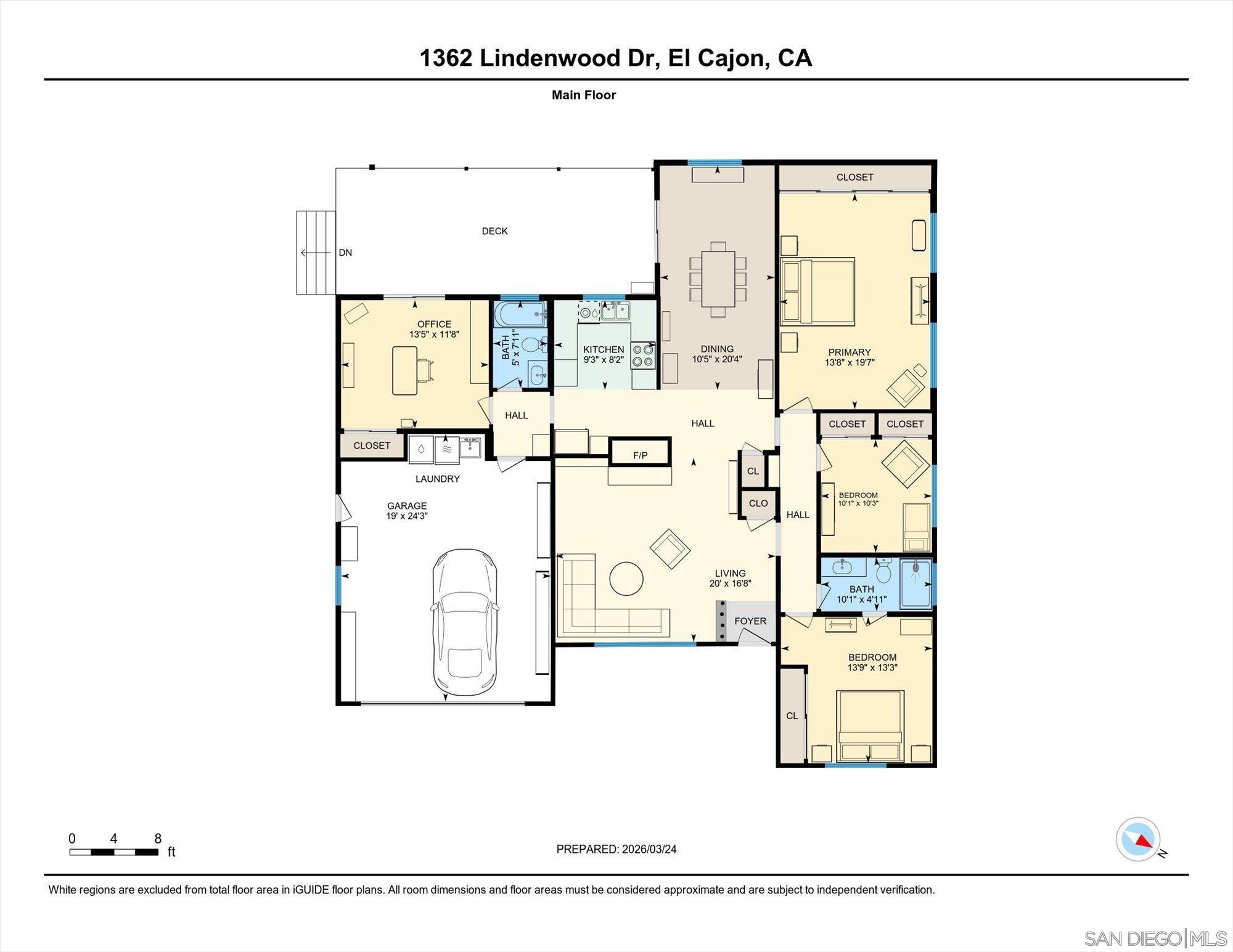 Detail Gallery Image 43 of 43 For 1362  Lindenwood, El Cajon,  CA 92021 - 4 Beds | 2 Baths