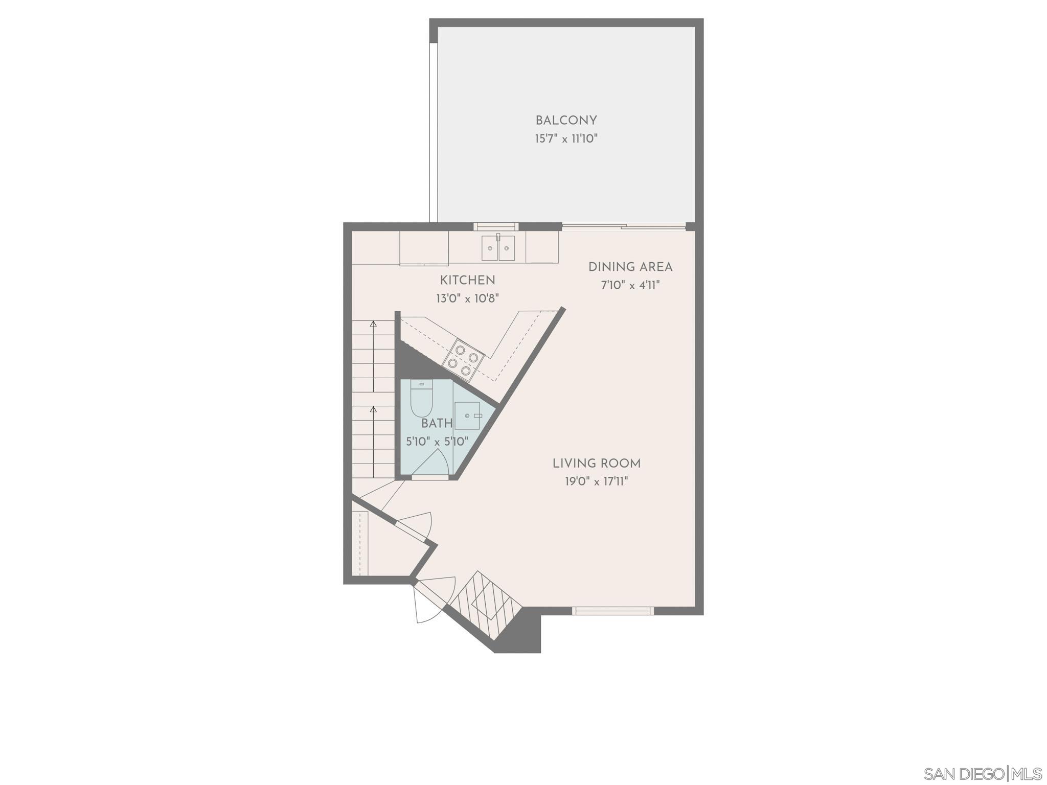 Detail Gallery Image 41 of 43 For 8490  via Sonoma  #10,  La Jolla,  CA 92037 - 2 Beds | 2/1 Baths