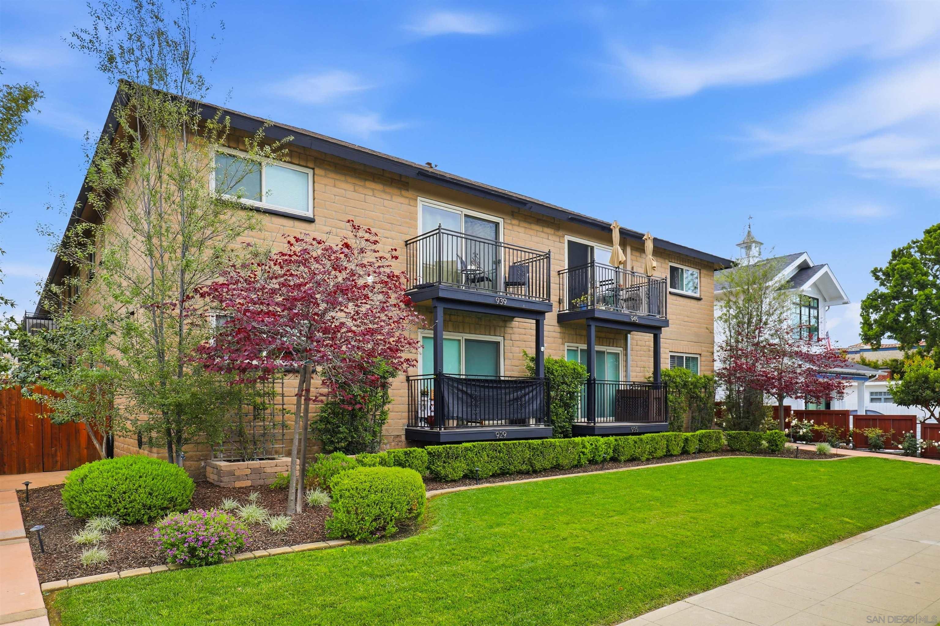 Detail Gallery Image 17 of 18 For 933  D Avenue, Coronado,  CA 92118 - 2 Beds | 1 Baths