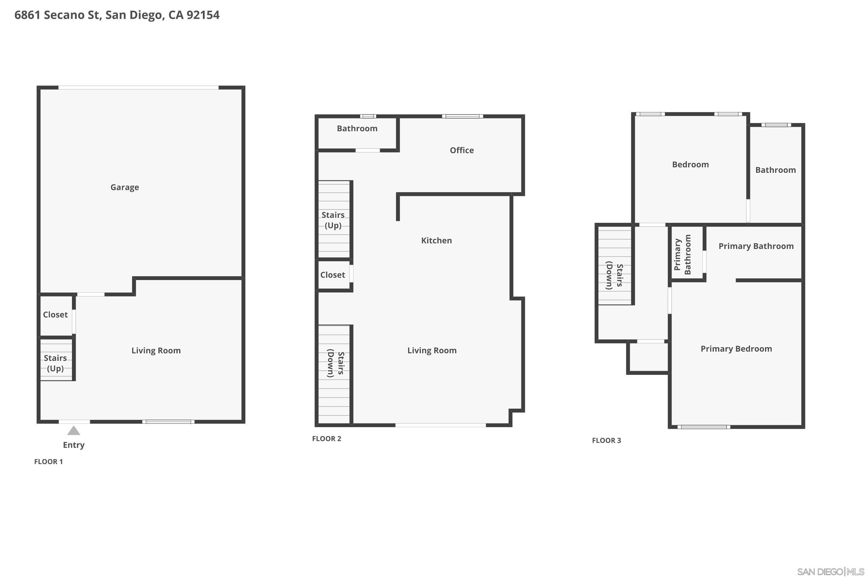 Detail Gallery Image 47 of 47 For 6861  Secano St, San Diego,  CA 92154 - 3 Beds | 1/1 Baths