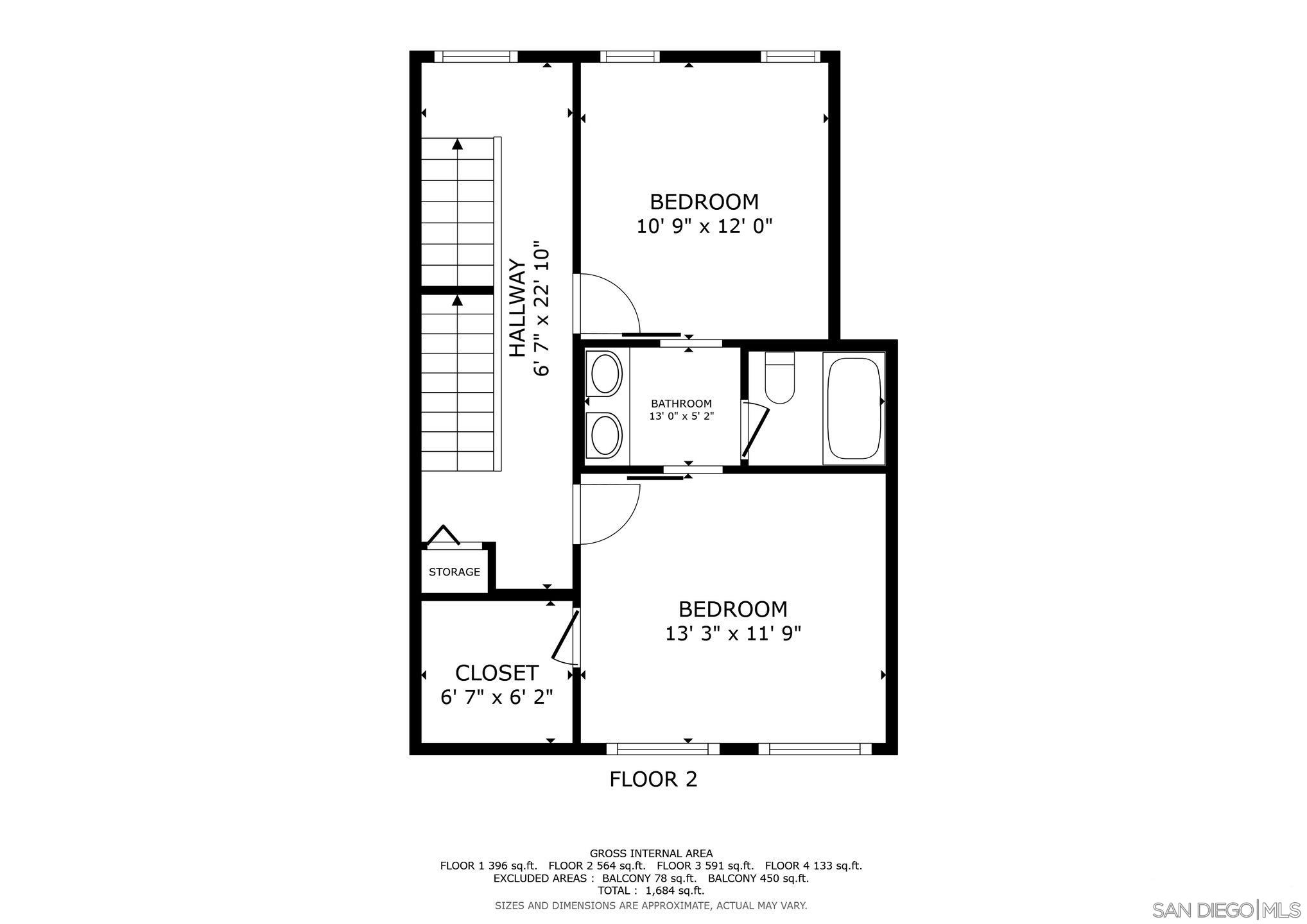 Detail Gallery Image 18 of 30 For 4079  1st Ave  #4,  San Diego,  CA 92103 - 3 Beds | 2/1 Baths