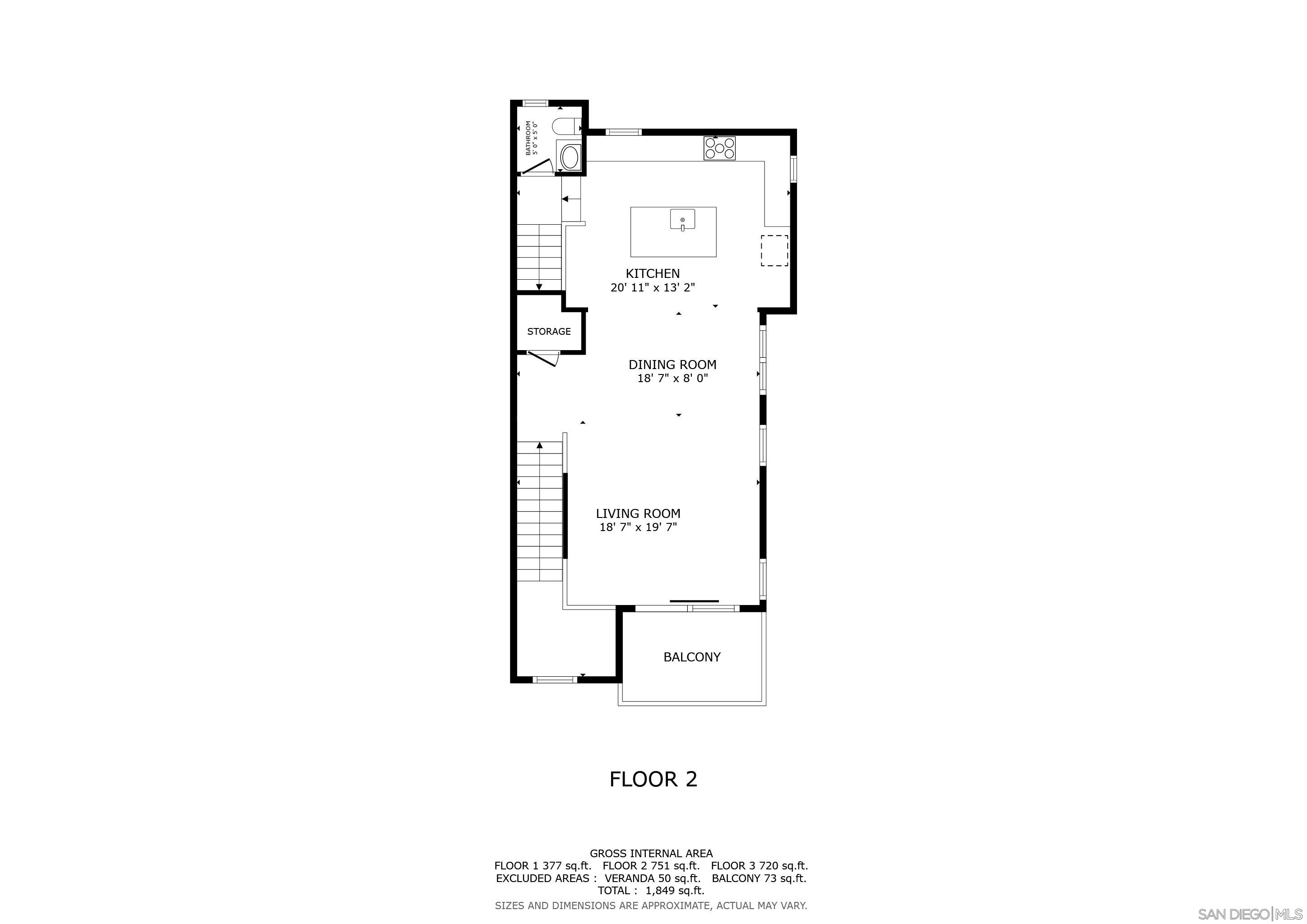 Detail Gallery Image 25 of 26 For 10519  Coupland, San Diego,  CA 92126 - 2 Beds | 2/1 Baths