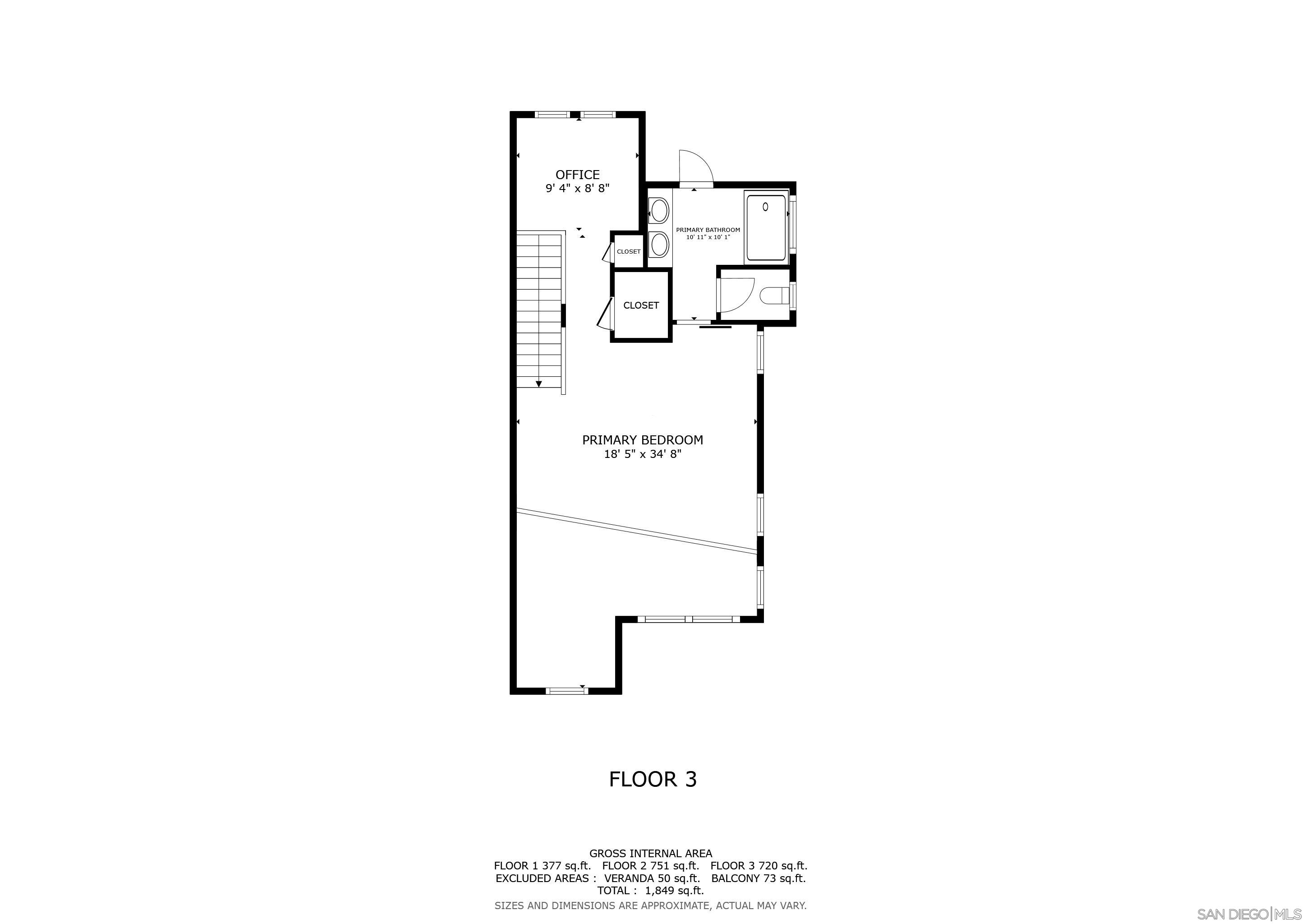 Detail Gallery Image 26 of 26 For 10519  Coupland, San Diego,  CA 92126 - 2 Beds | 2/1 Baths