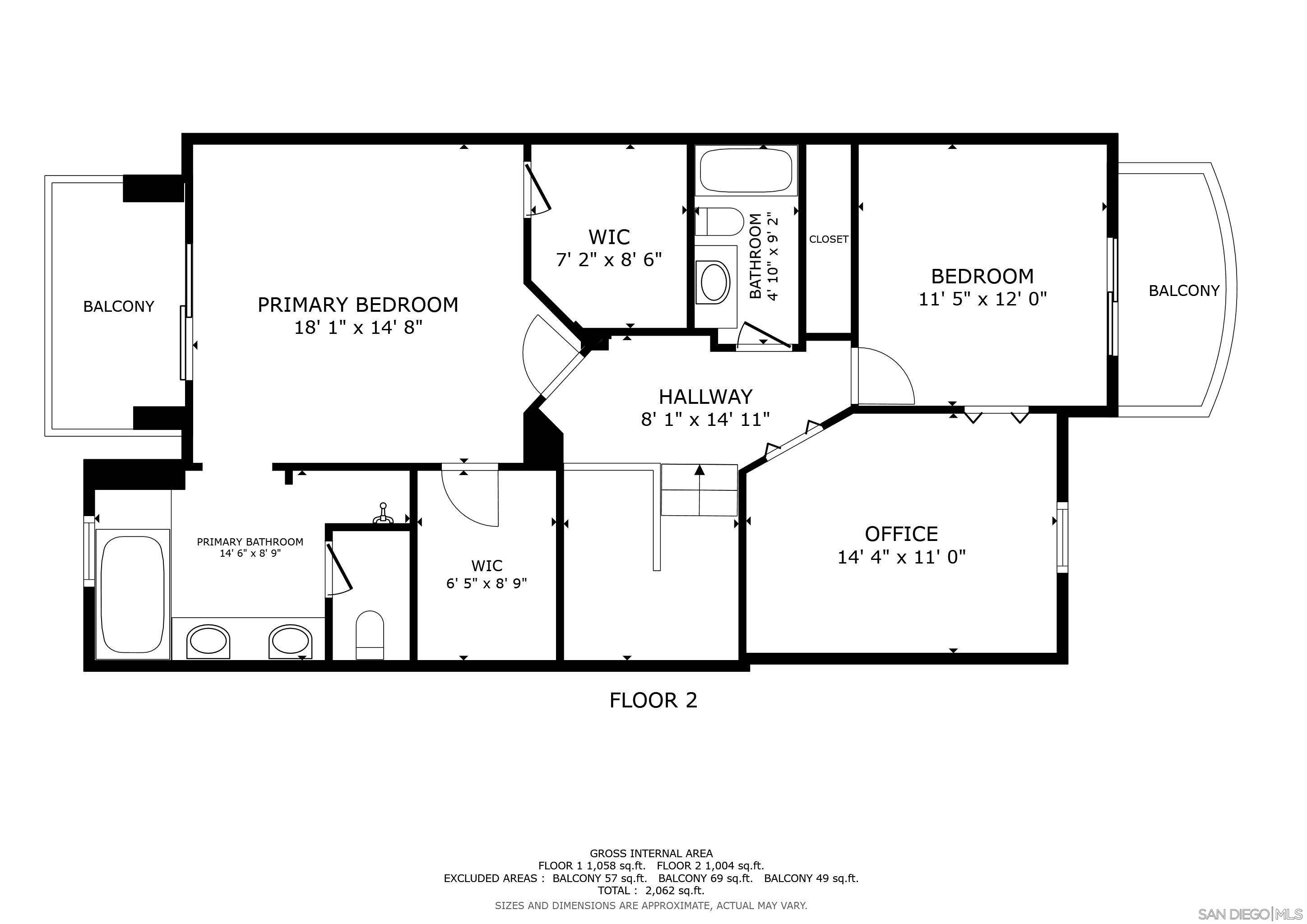 Detail Gallery Image 47 of 49 For 5117  Renaissance Ave  #D,  San Diego,  CA 92122 - 3 Beds | 2/1 Baths