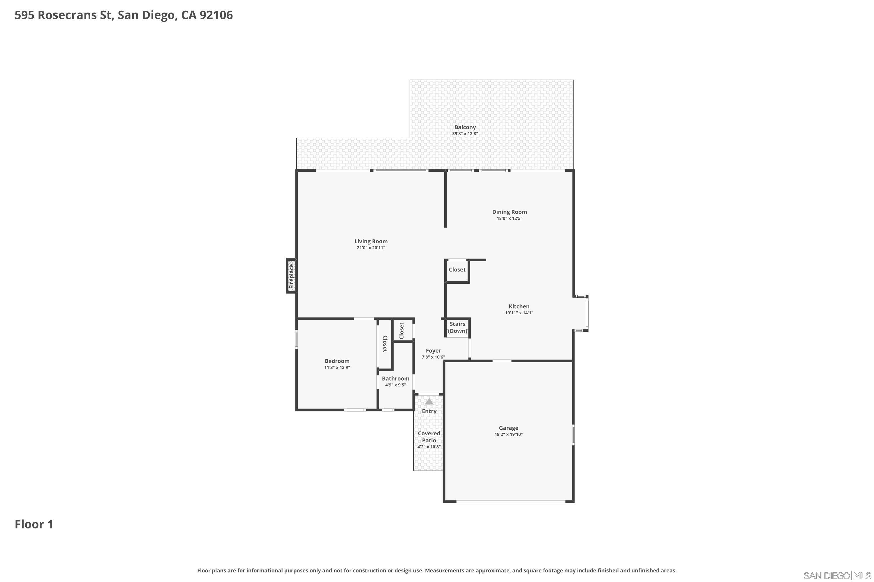 Detail Gallery Image 45 of 48 For 595  Rosecrans Street, San Diego,  CA 92106 - 4 Beds | 2/1 Baths