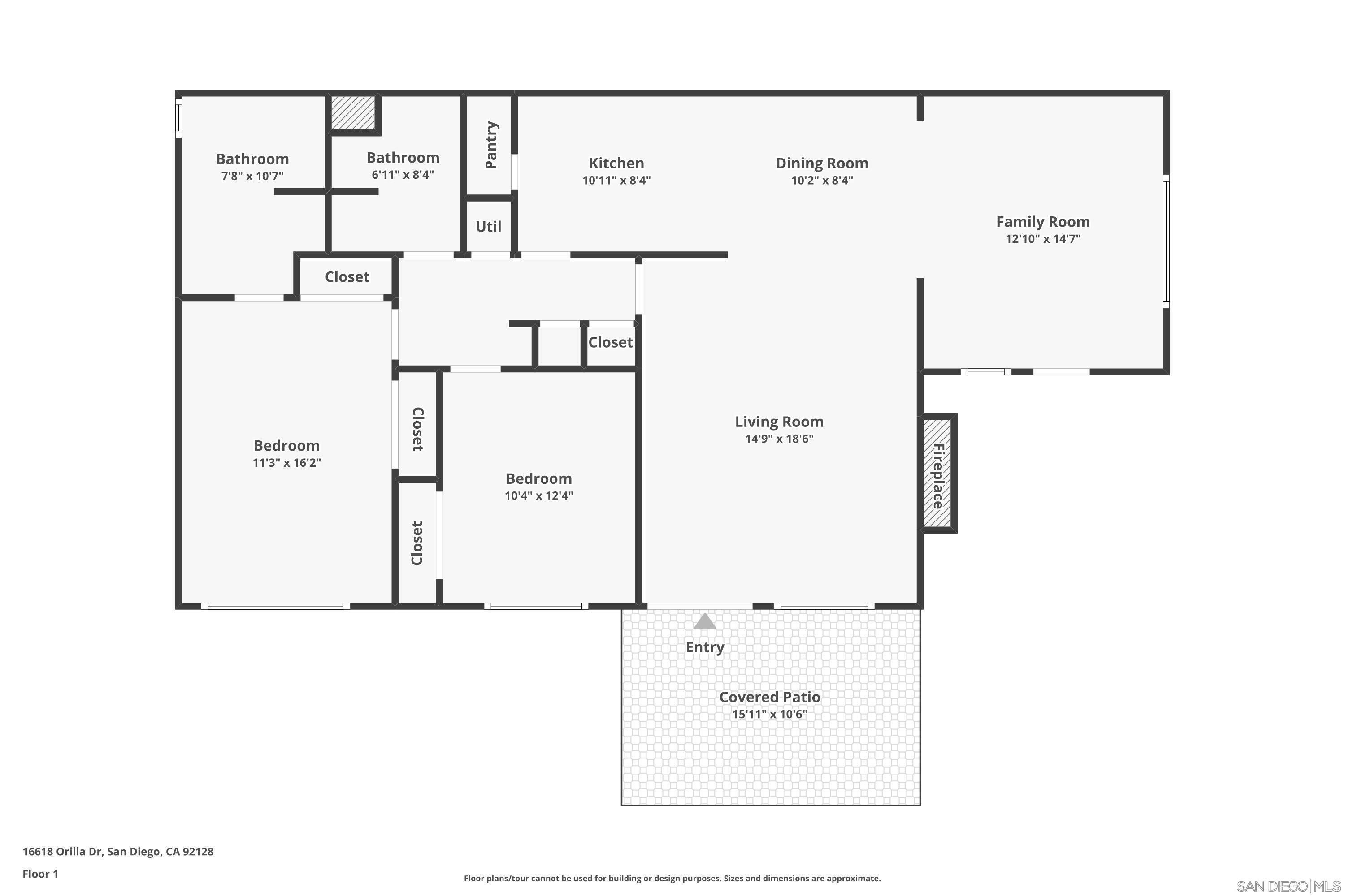Detail Gallery Image 20 of 26 For 16618  Orilla Dr, San Diego,  CA 92128 - 3 Beds | 2 Baths