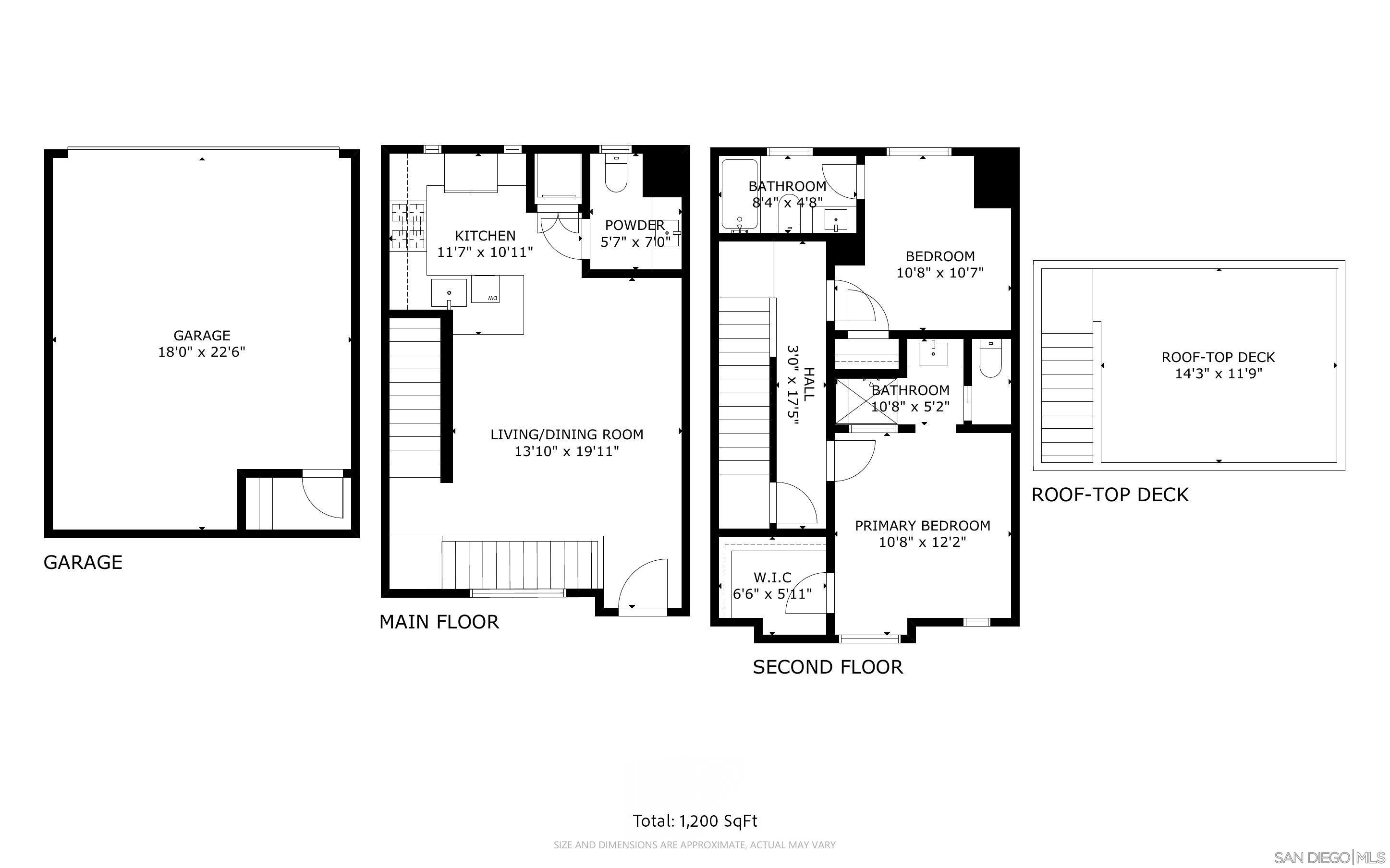 Detail Gallery Image 34 of 34 For 1056  Pearl Street  #14,  La Jolla,  CA 92037 - 2 Beds | 2/1 Baths