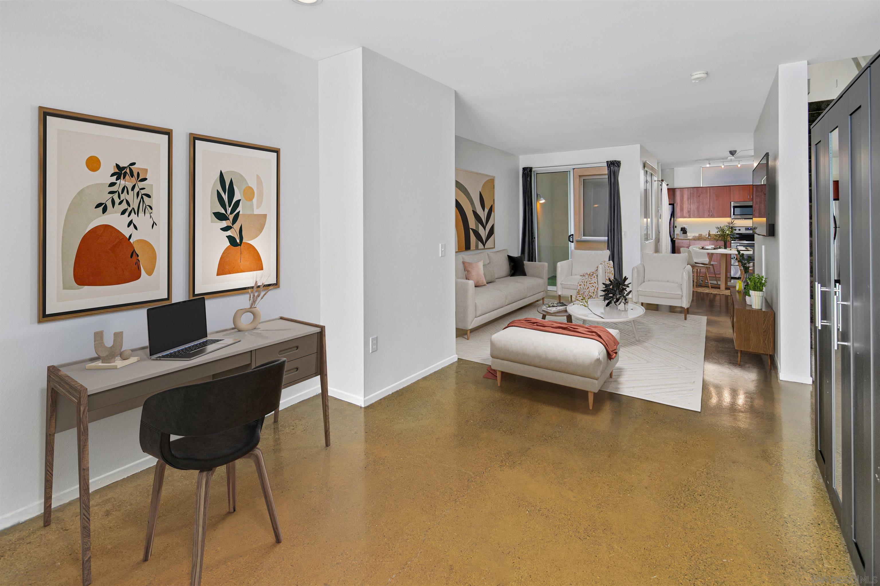 Detail Gallery Image 2 of 10 For 1601  Kettner Blvd  5, San Diego,  CA 92101 - 1 Beds | 1 Baths