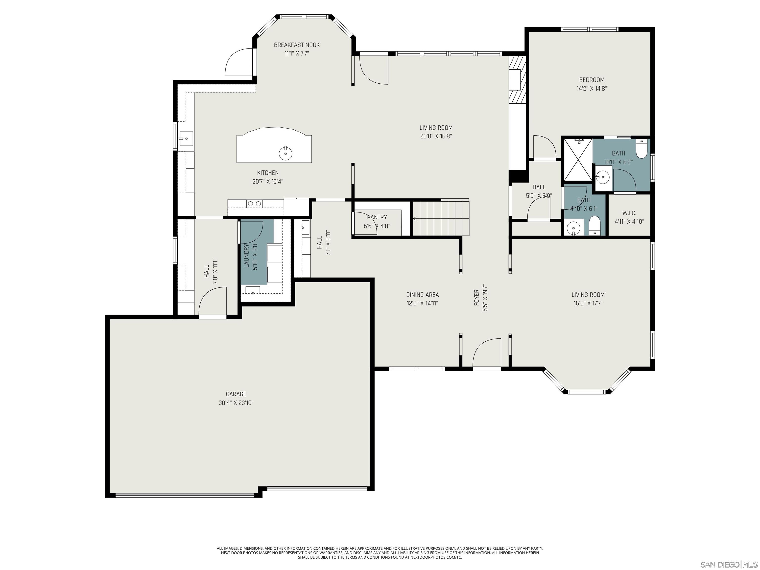 Detail Gallery Image 3 of 52 For 10154  Pinecastle St, San Diego,  CA 92131 - 4 Beds | 3/1 Baths