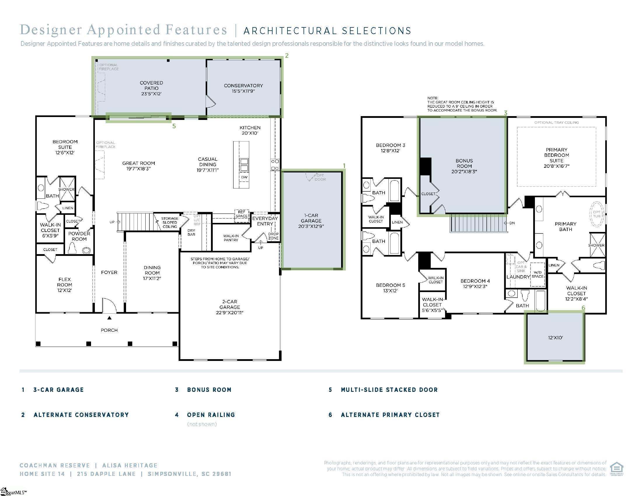 215 Dapple Lane UNIT Lot 14 Alisa Heritage Simpsonville, SC 29681