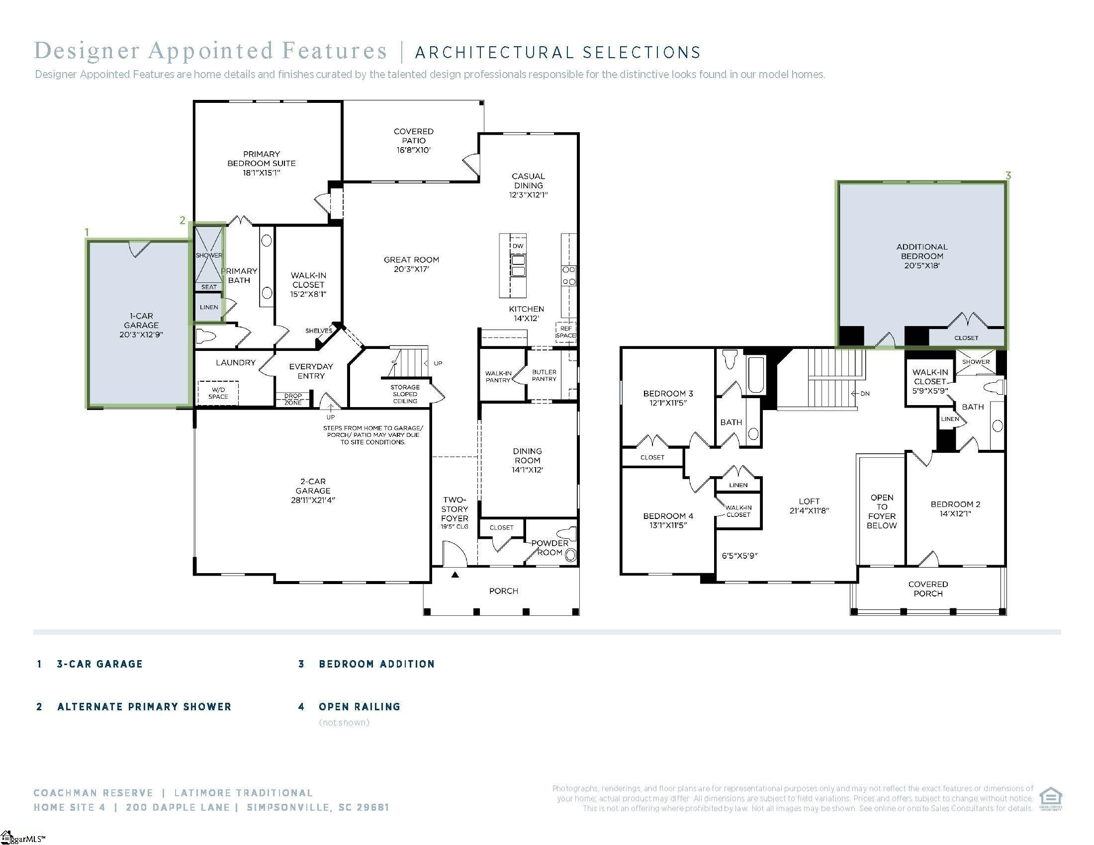 202 Dapple Lane UNIT Lot 5 Huntstman Farmhouse Simpsonville, SC 29681