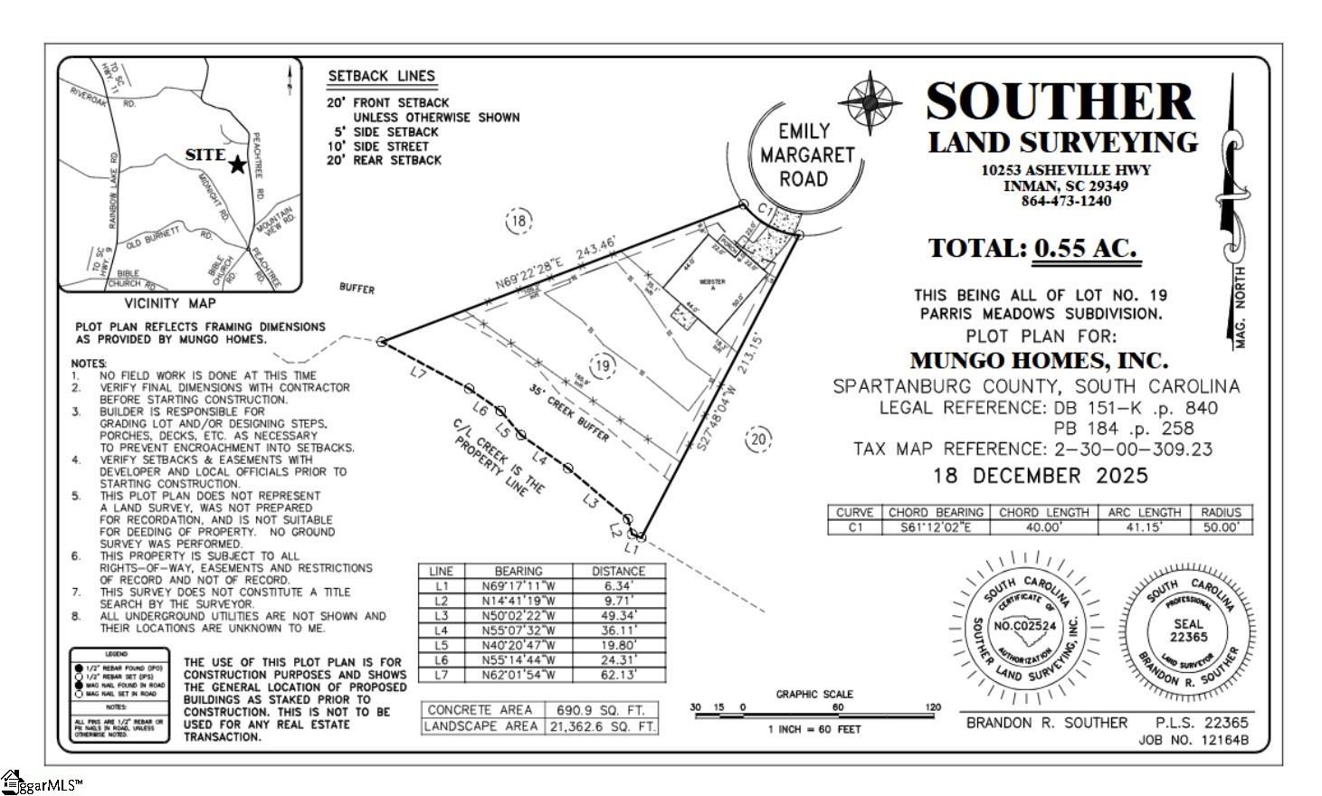 2061 Emily Margaret Road UNIT Lot 19 Chesnee, SC 29323